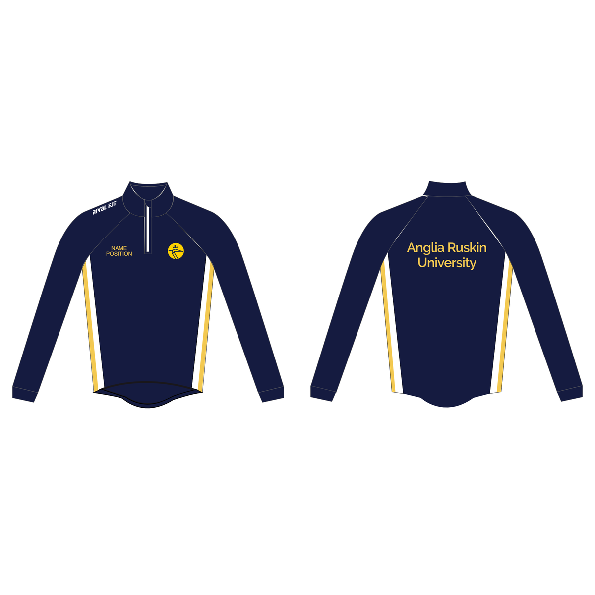 Anglia Ruskin Universtiy Rowing Splash Jacket PERSONALISED