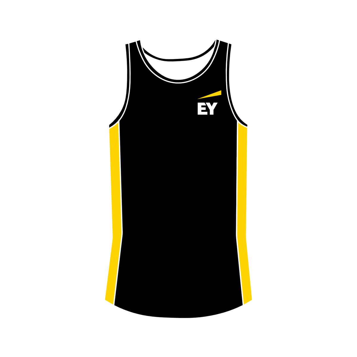 EY Running Club Gym Vest (BLACK)