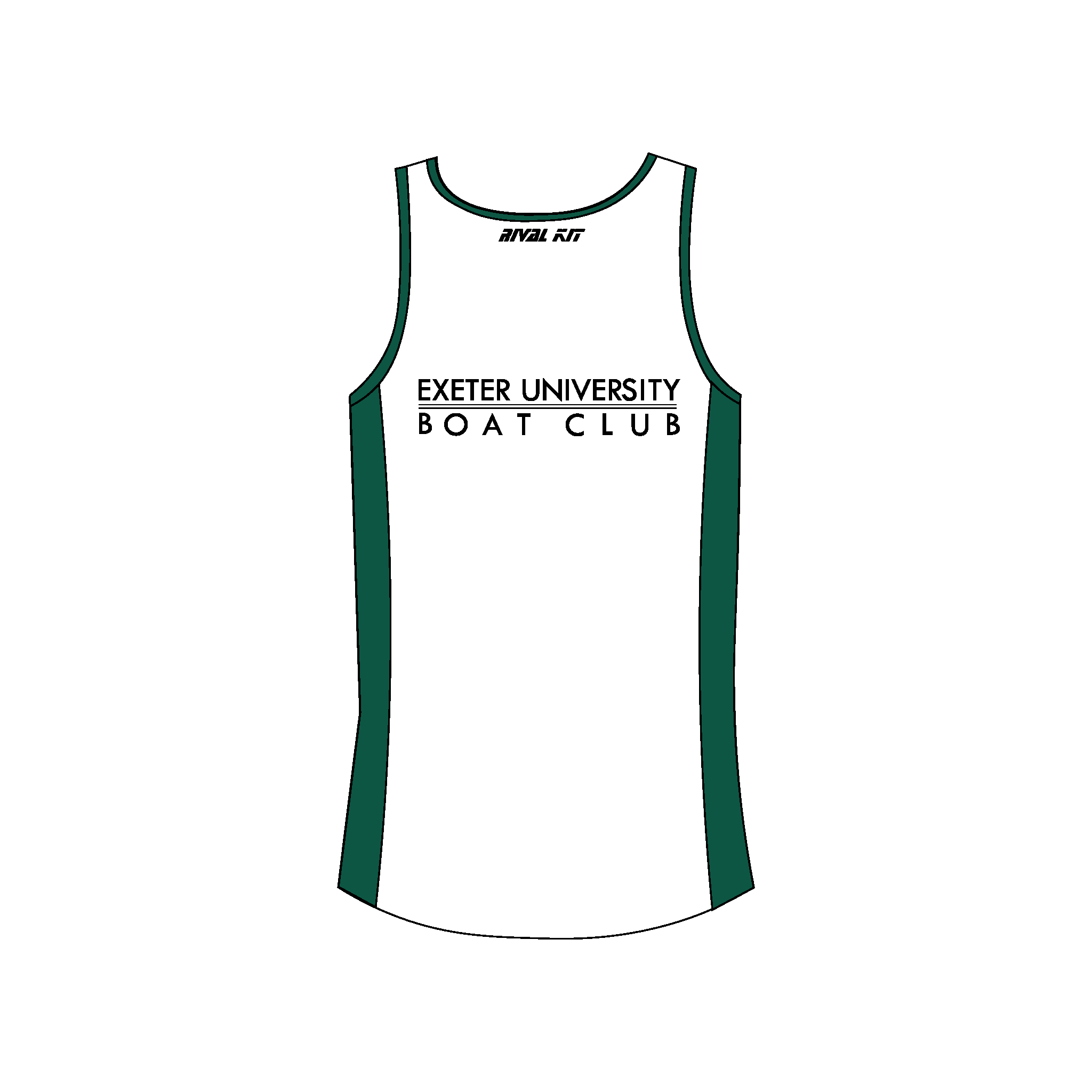 Exeter Uni BC Gym Vest White