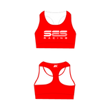SES Racing Team Sports Red Bra