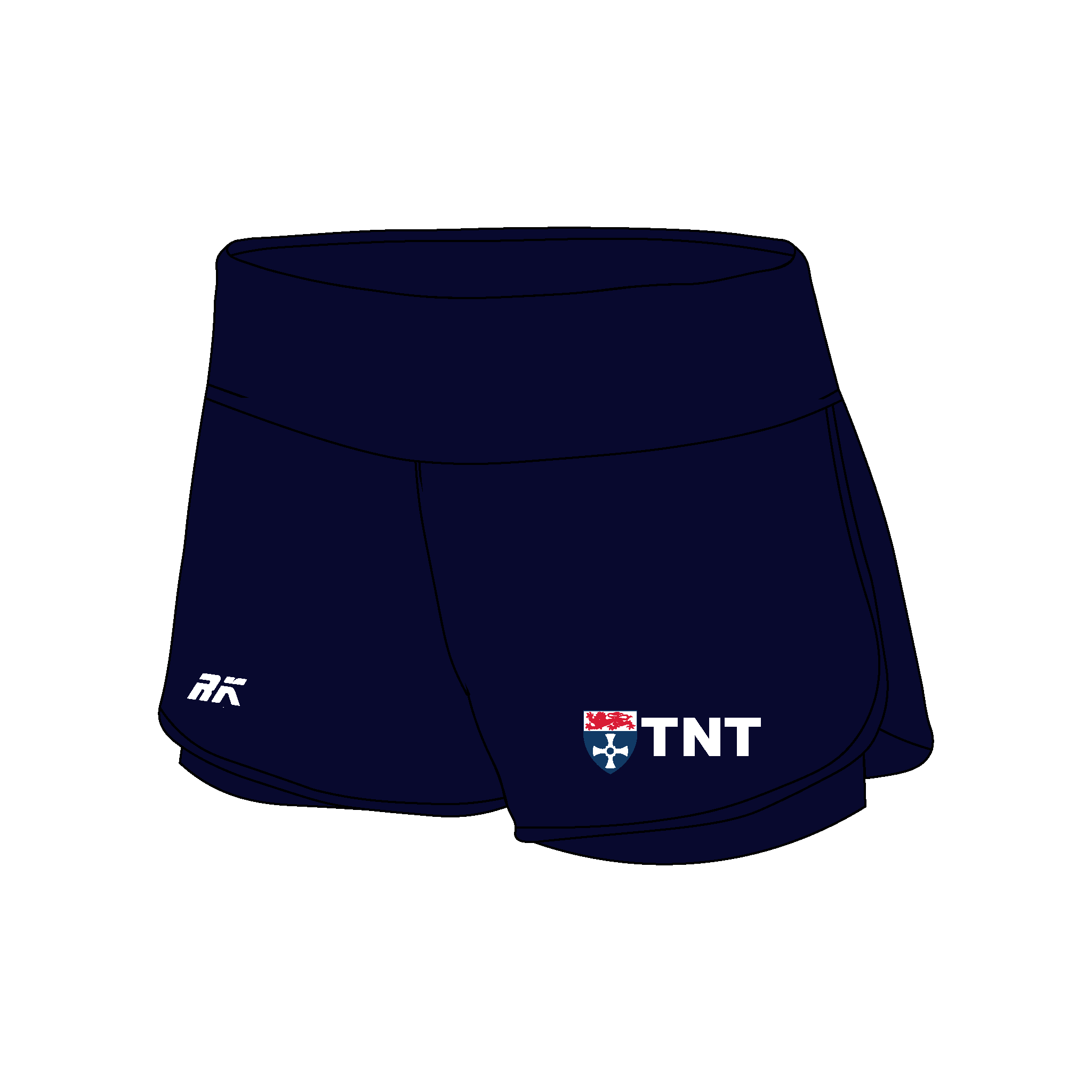 Newcastle University Triathlon Club Female Gym Shorts