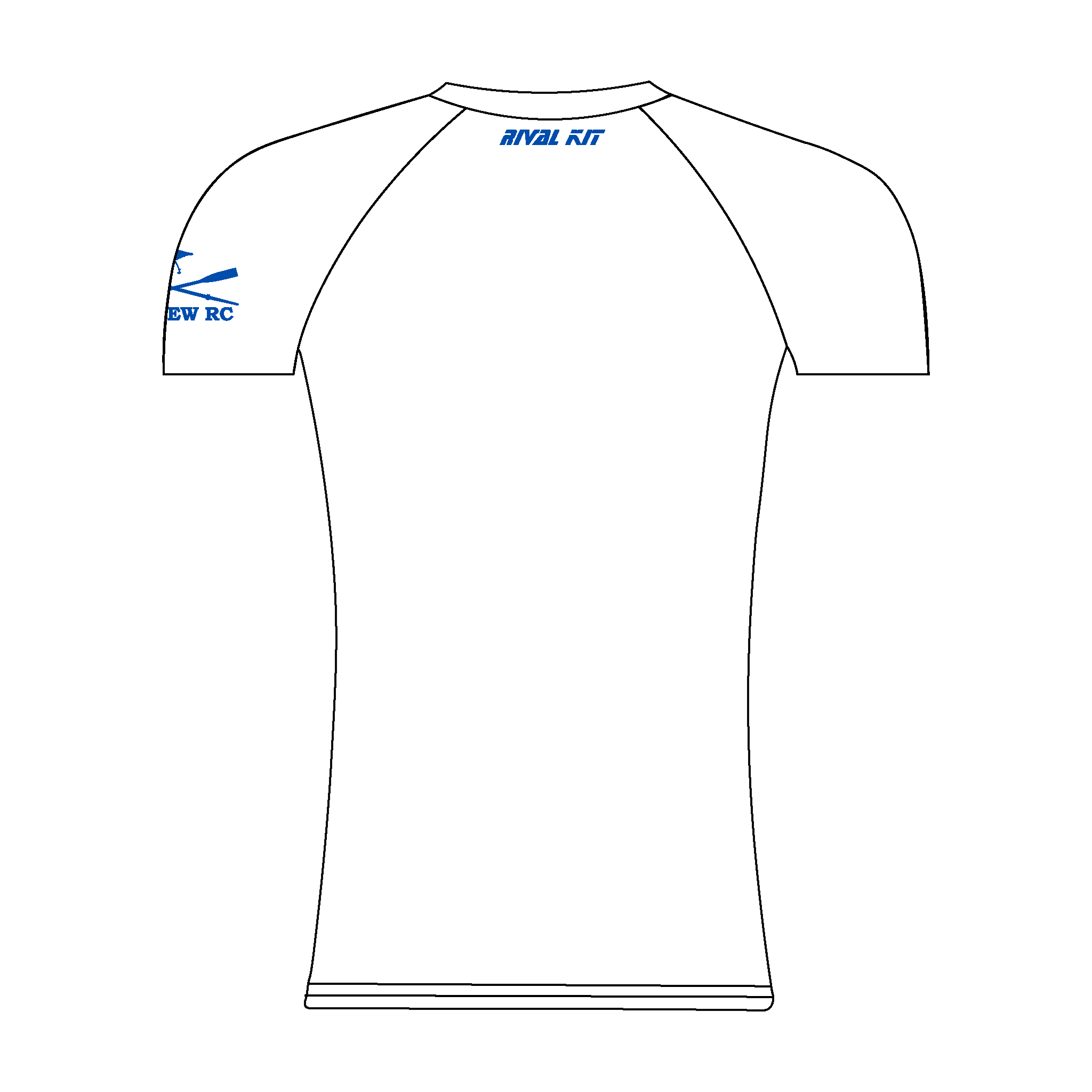 Curlew Rowing Club Short Sleeve Training Baselayer 1