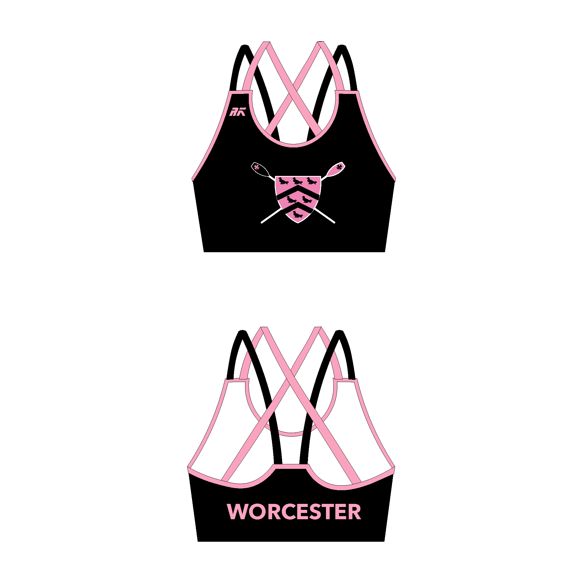 Worcester College BC Sports Bra