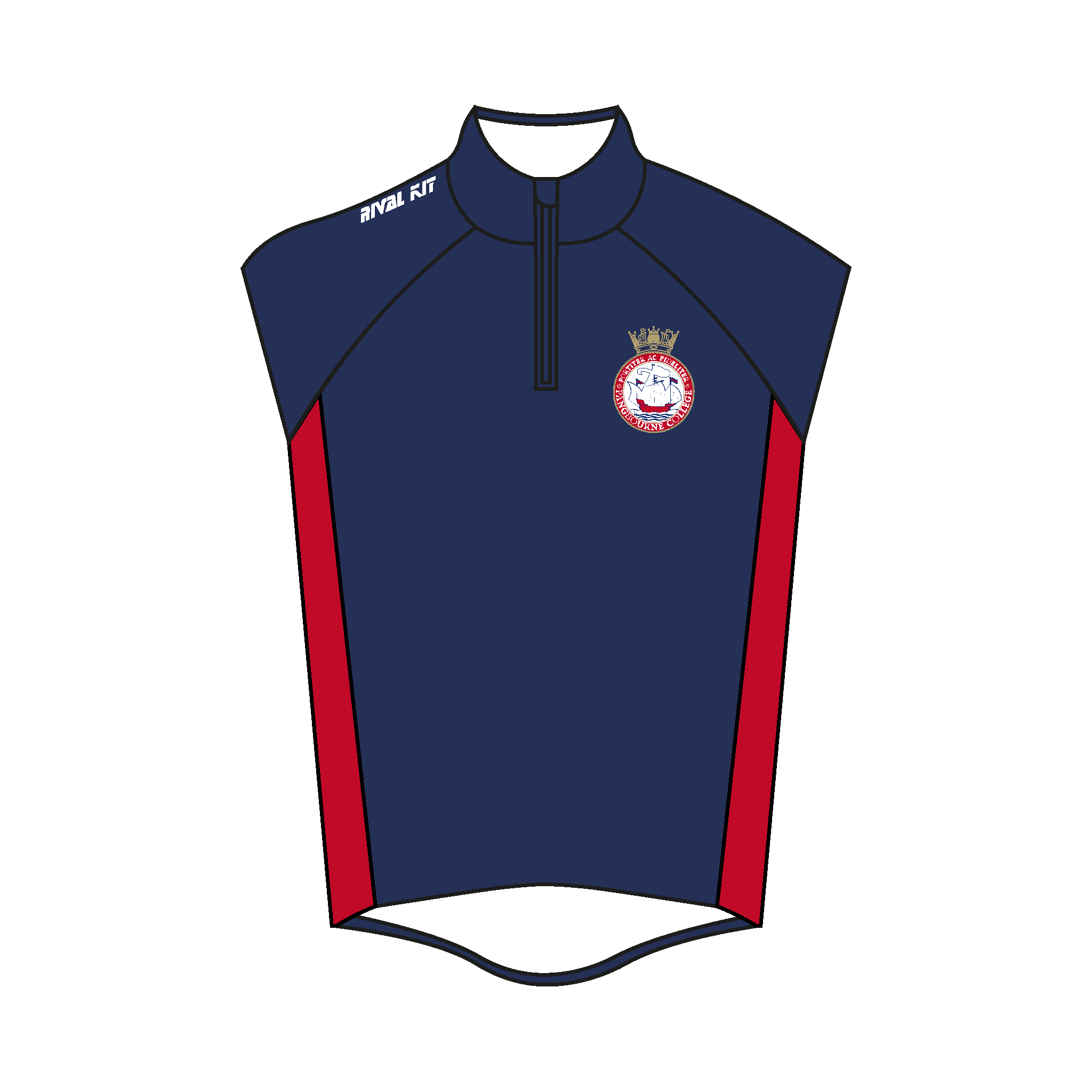 Pangbourne College Boat Club Thermal Gilet