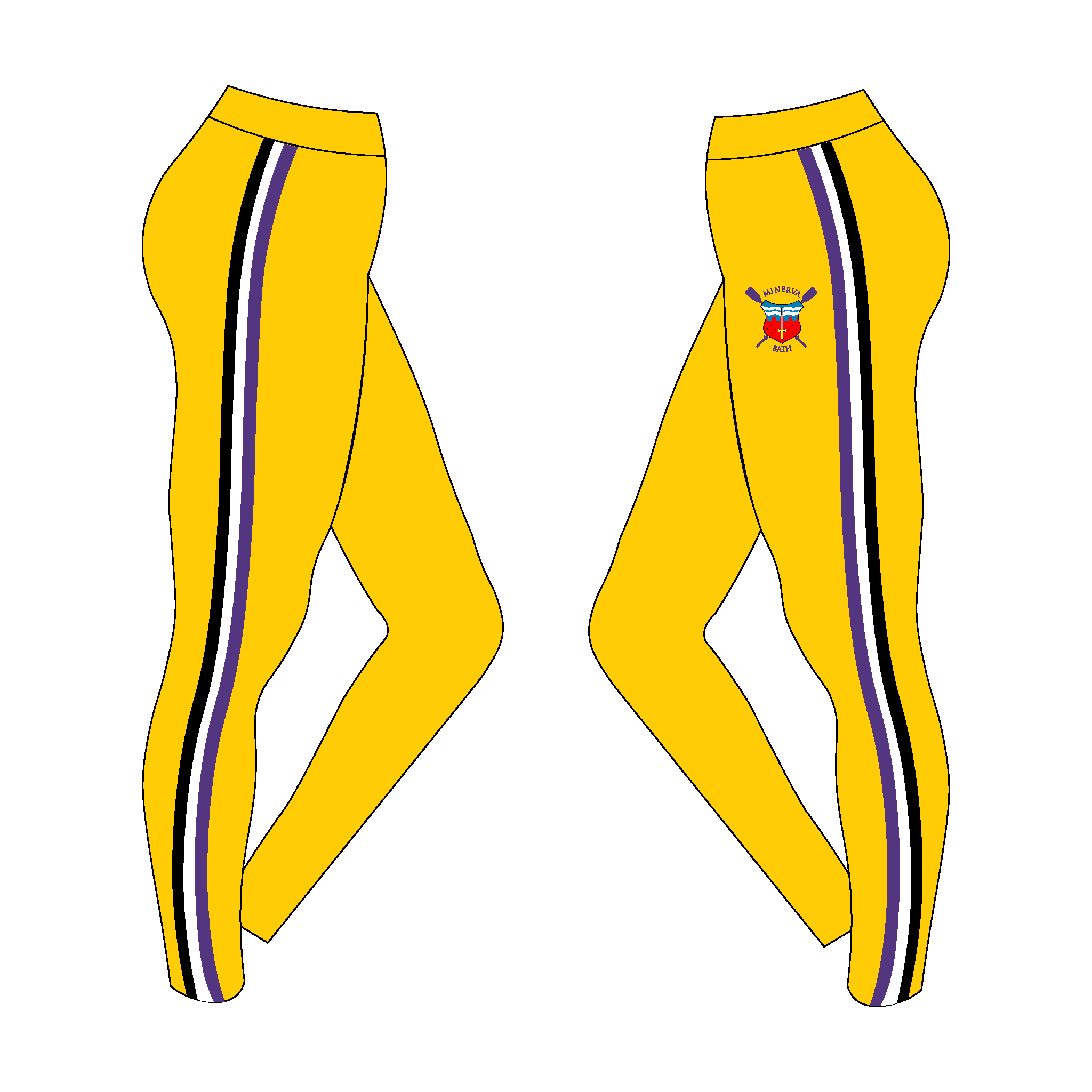 Minerva Bath RC Yellow Leggings