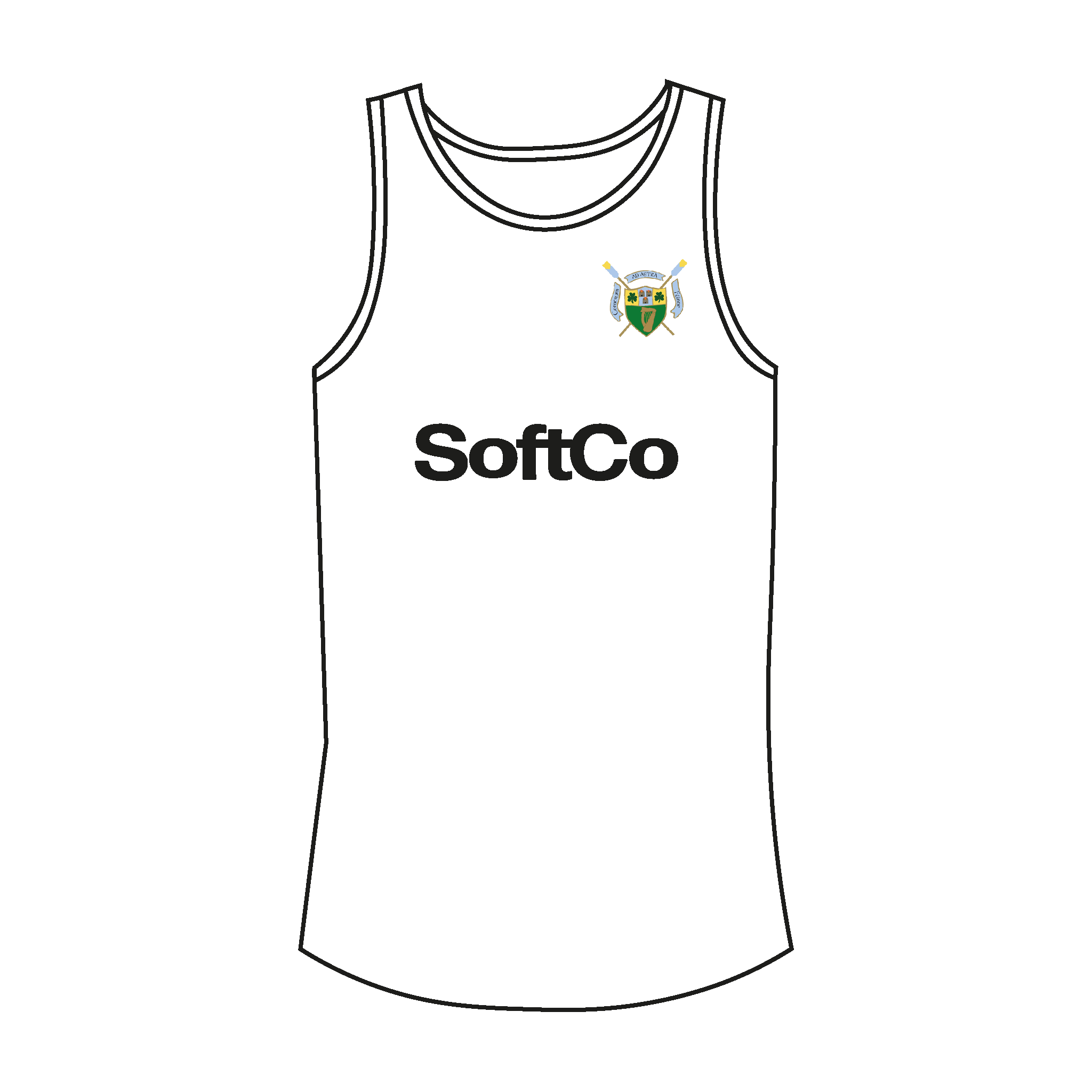 University College Dublin Ladies Gym Vest