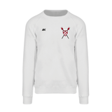 Harvard Men's Lightweight Crew White Sweatshirt