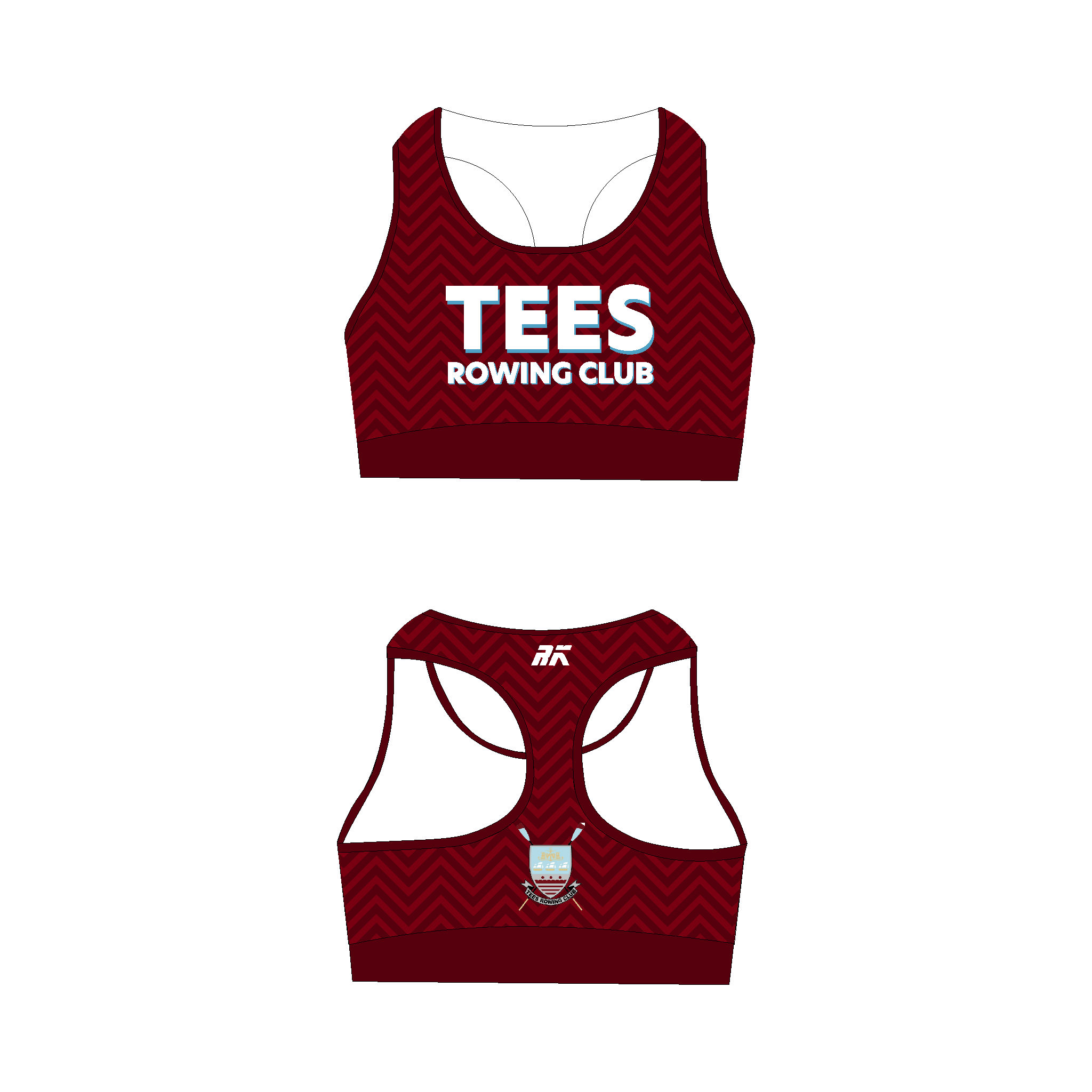 Tees RC Sports Bra Design