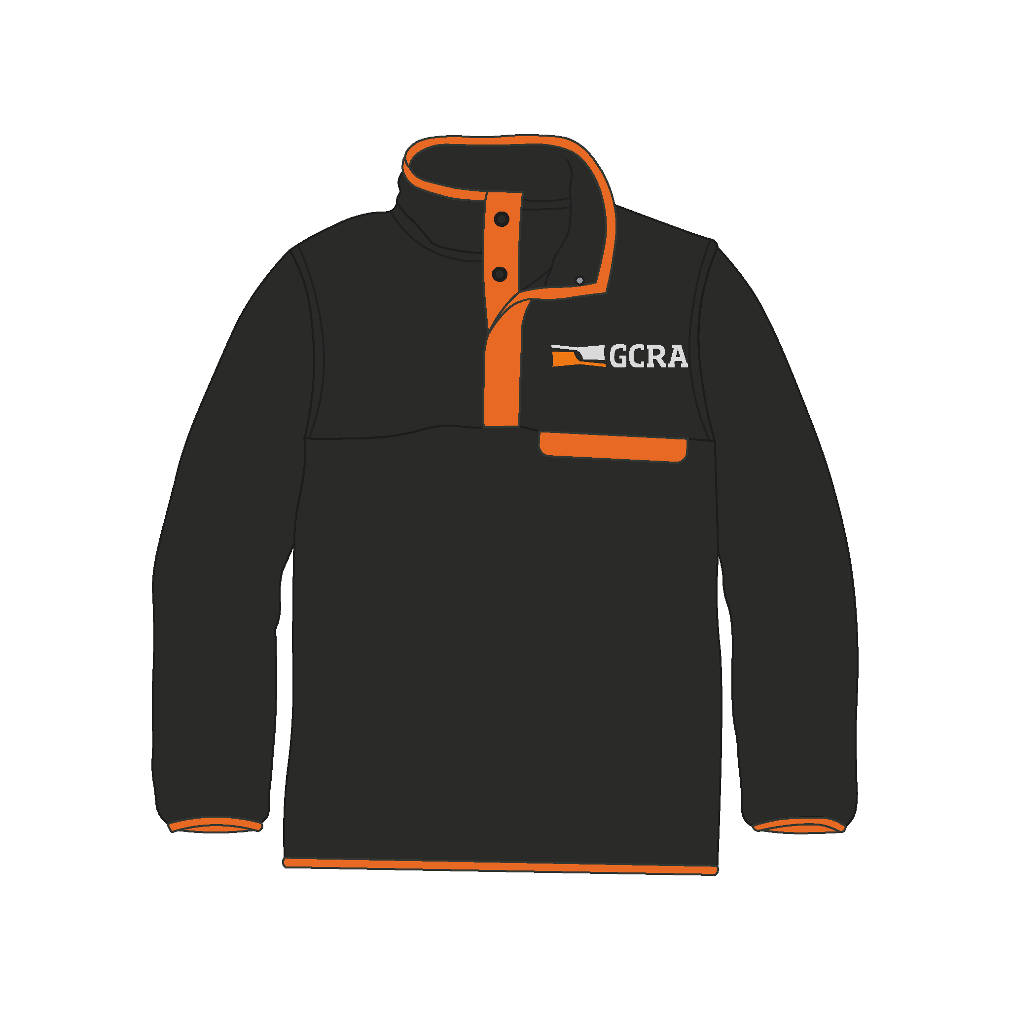Greater Columbus Rowing Association Pocket Fleece