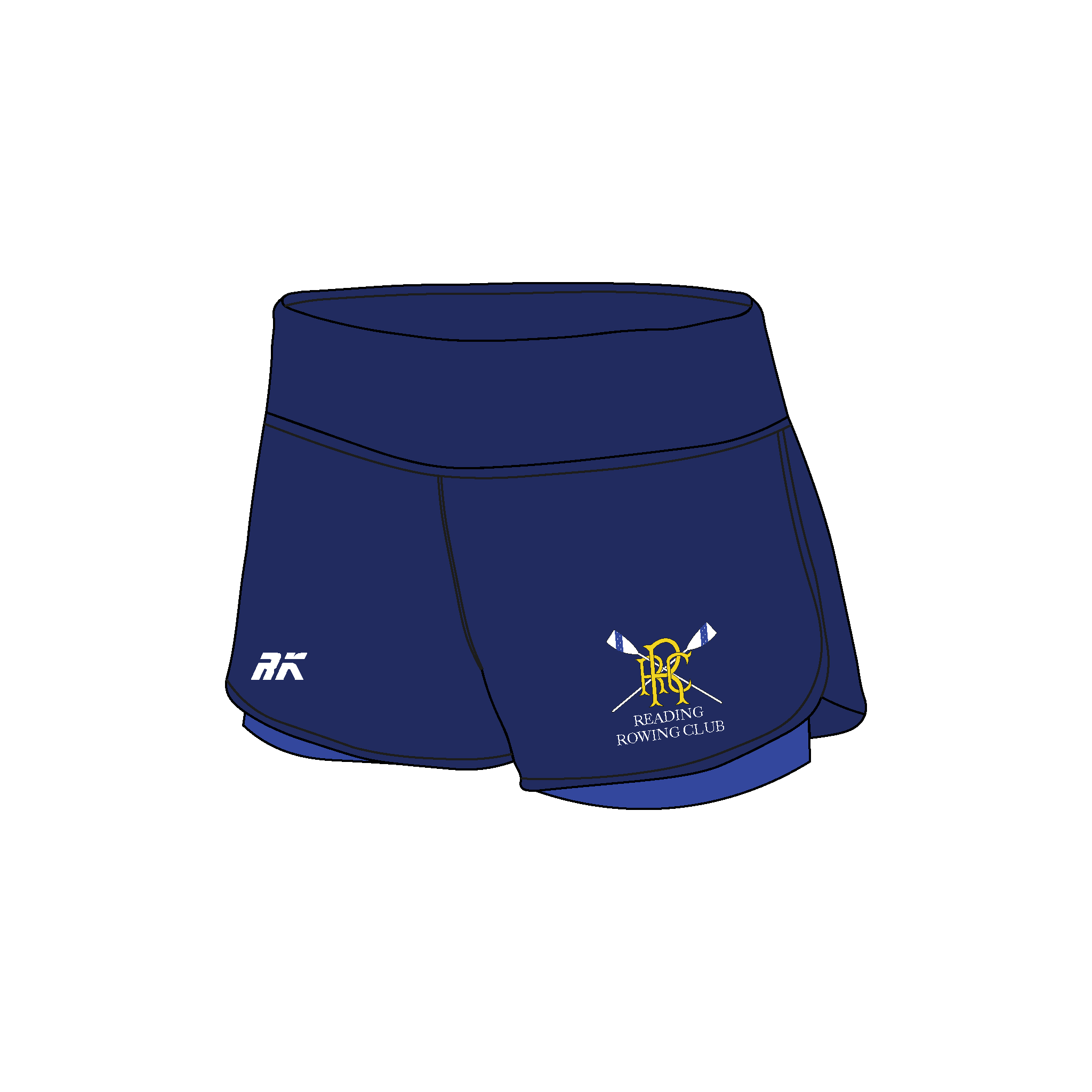 Reading RC Female Gym Shorts