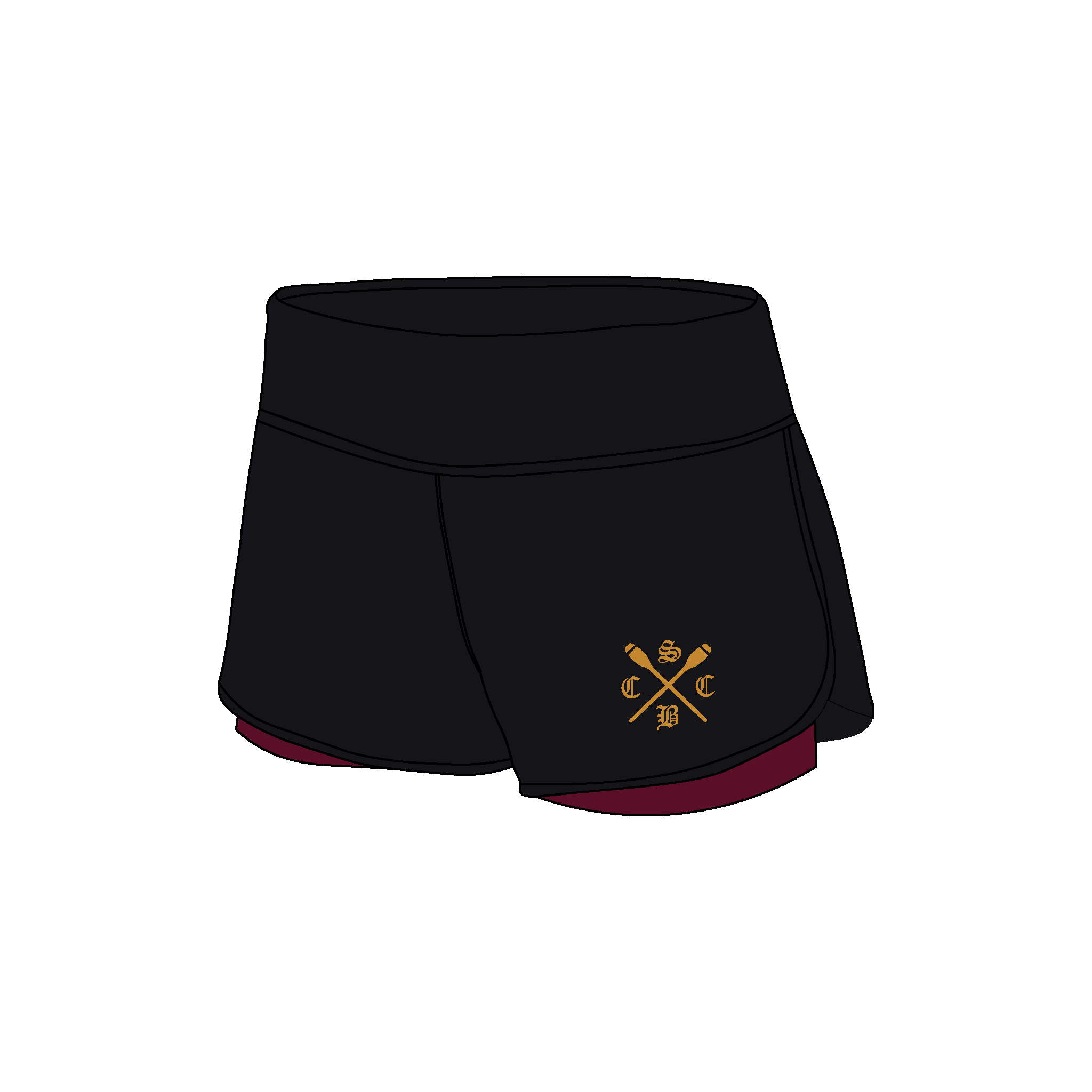 Selwyn College BC Female Gym Shorts