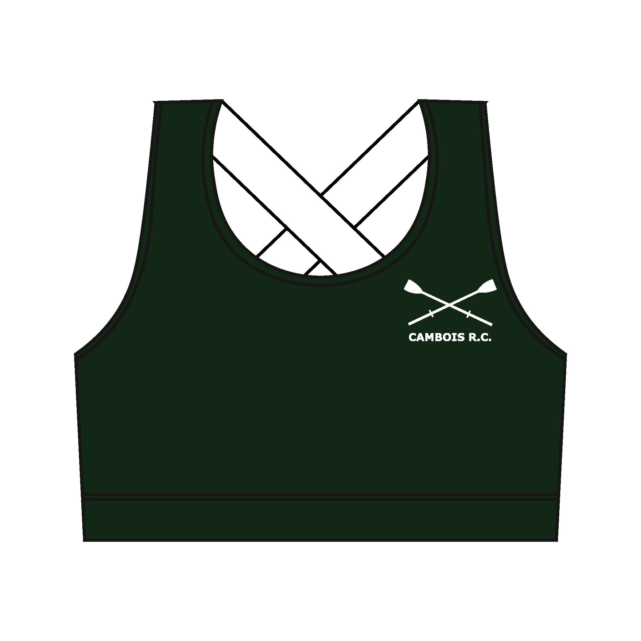 Cambois Rowing Club Sports Bra