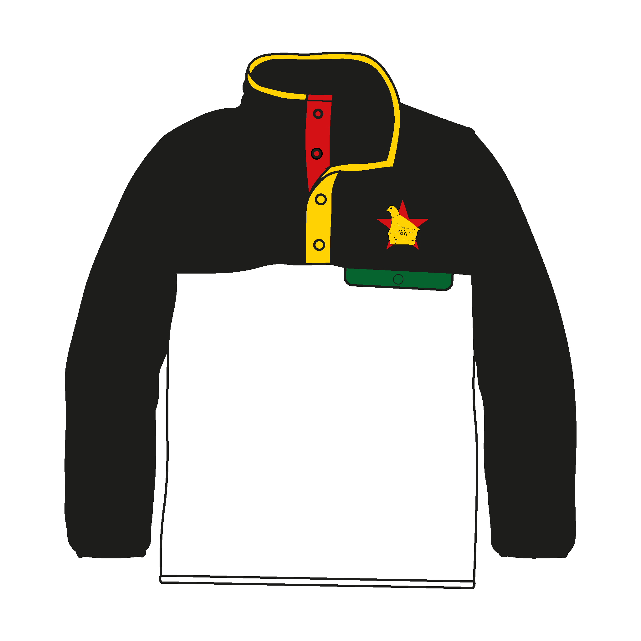 Team Zimbabwe Pocket Fleece