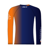 Orange Coast Long Sleeve Gradient Base Layer