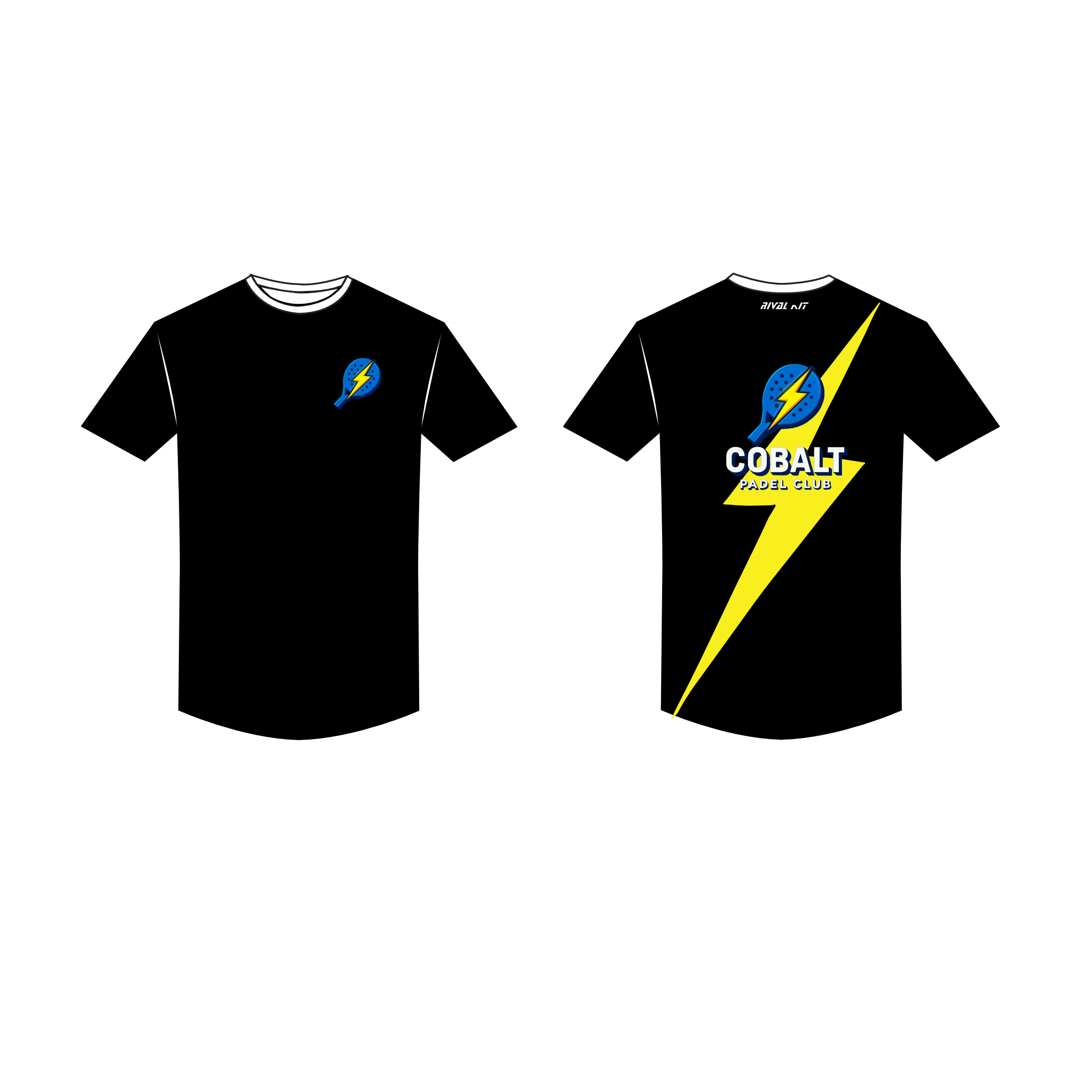 Cobalt paddle Short sleeve 201 gym t black