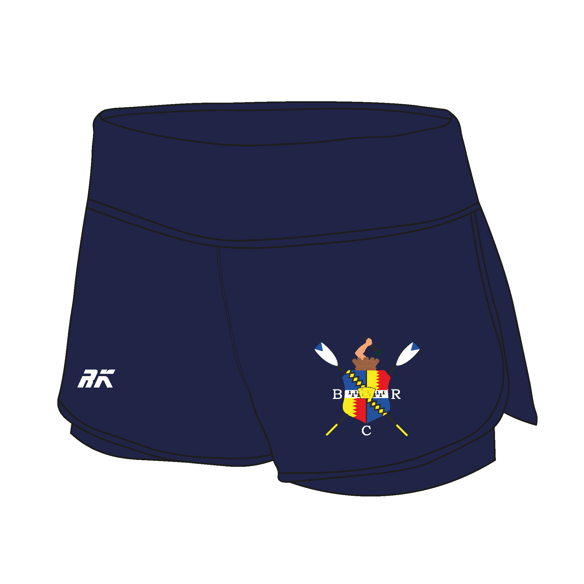 Birmingham RC Female Gym Shorts