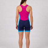 Rival Hi-Vis AIOX Women's – 1 Magenta / Cyan – back
