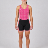 Rival Hi-Vis AIOX Women's – 4 Pink Polka Dot – front