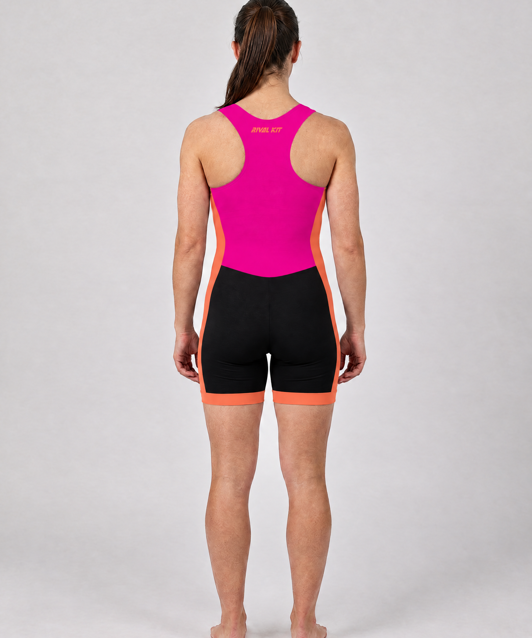Rival Hi-Vis AIOX Women's – 5 Magenta / Coral – back