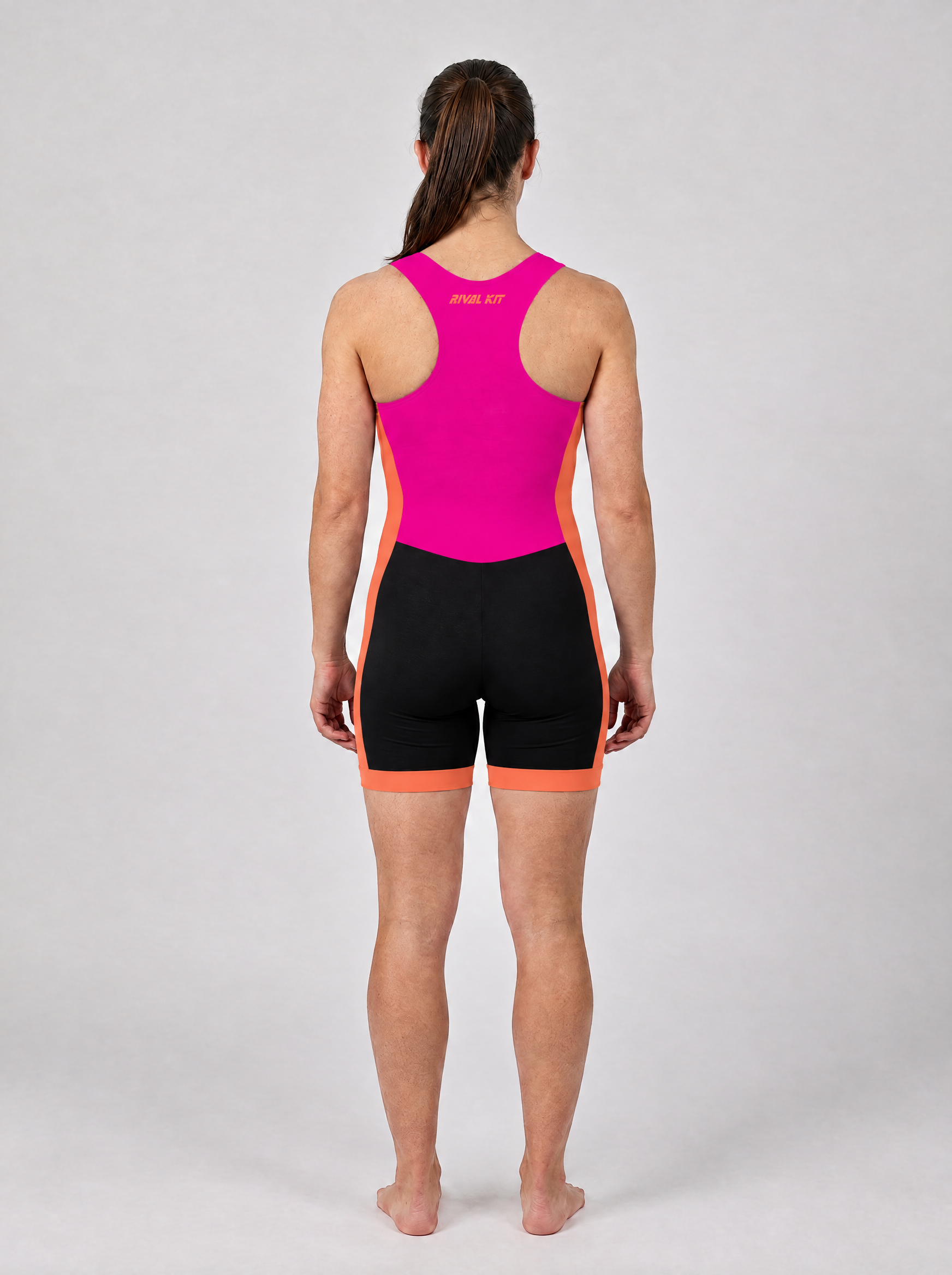 Rival Hi-Vis AIOX Women's – 5 Magenta / Coral – back