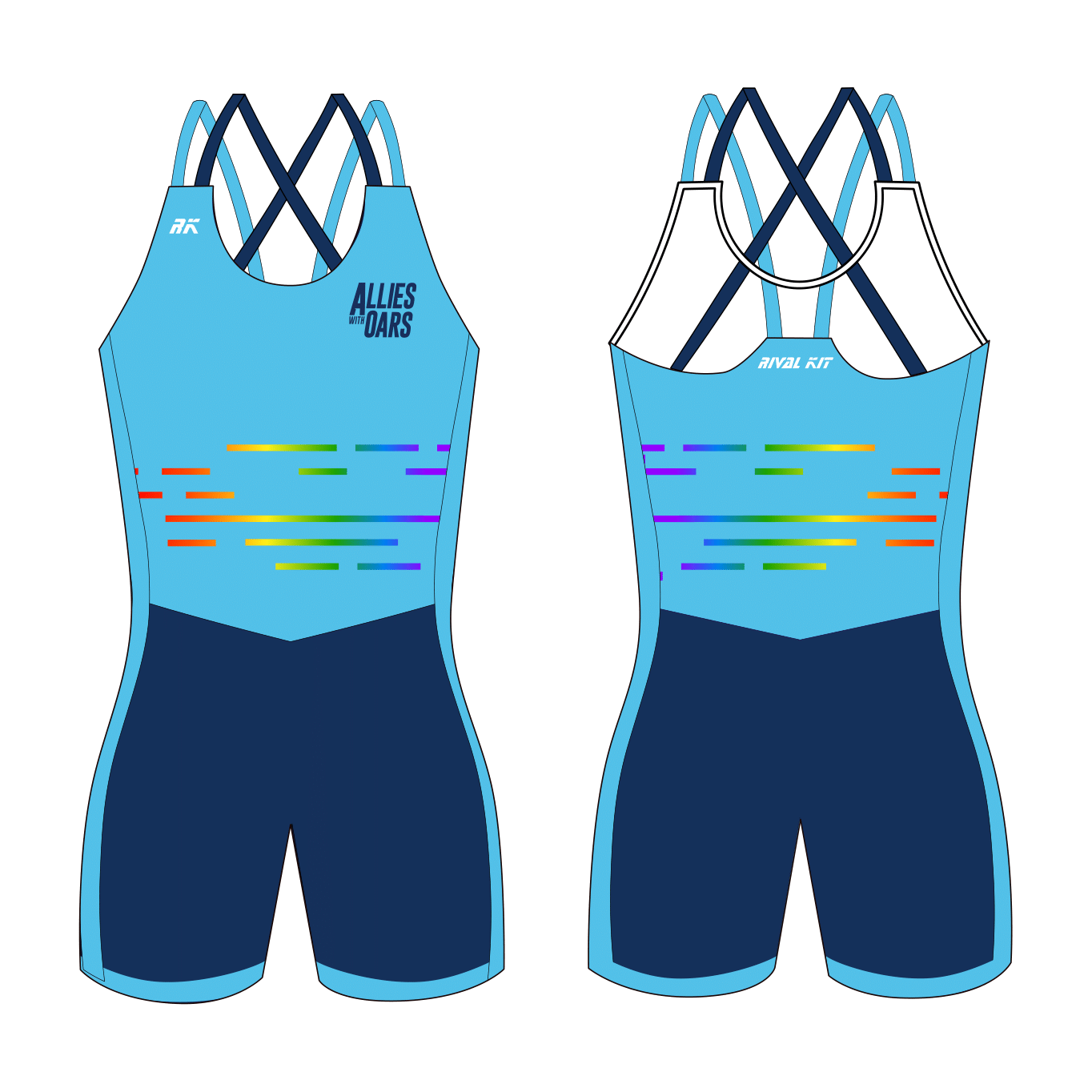 Allies with Oars Strappy AIO
