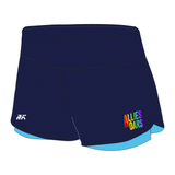 Allies with Oars Female Gym Shorts