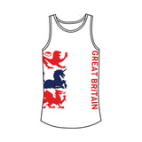 Team GB Junior Roller Derby White Vest