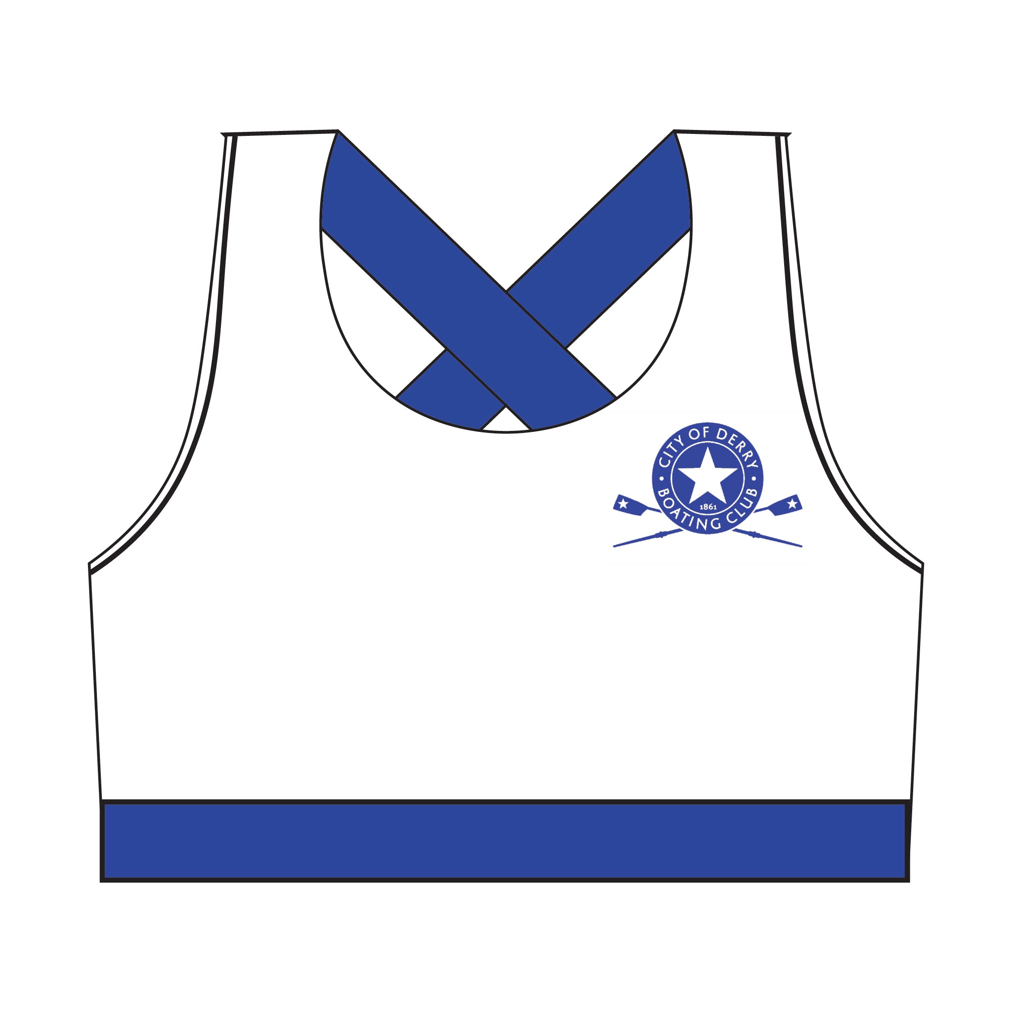 City of Derry Boating Club Sports Bra