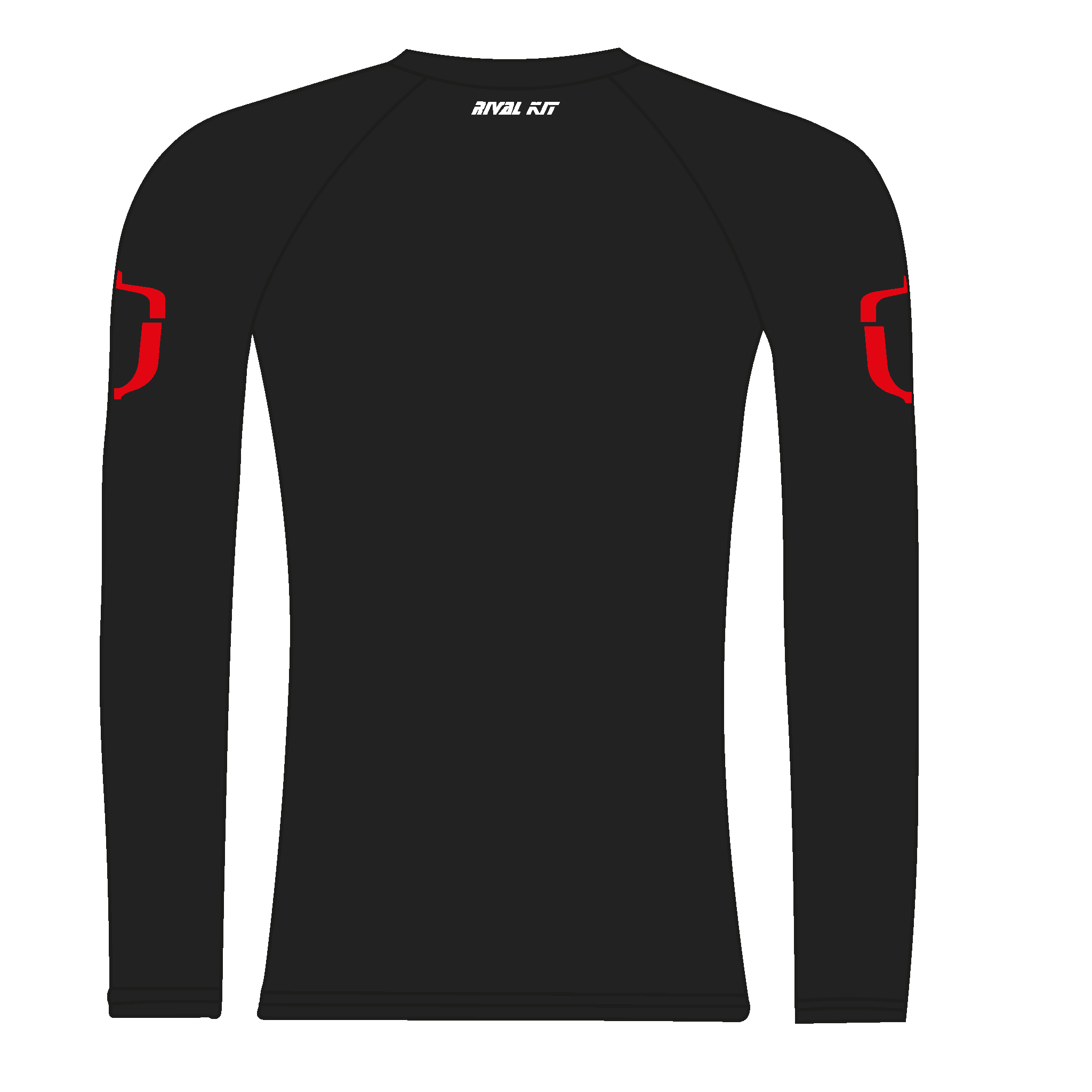 Hartpury University & College BC Black Long Sleeve Baselayer