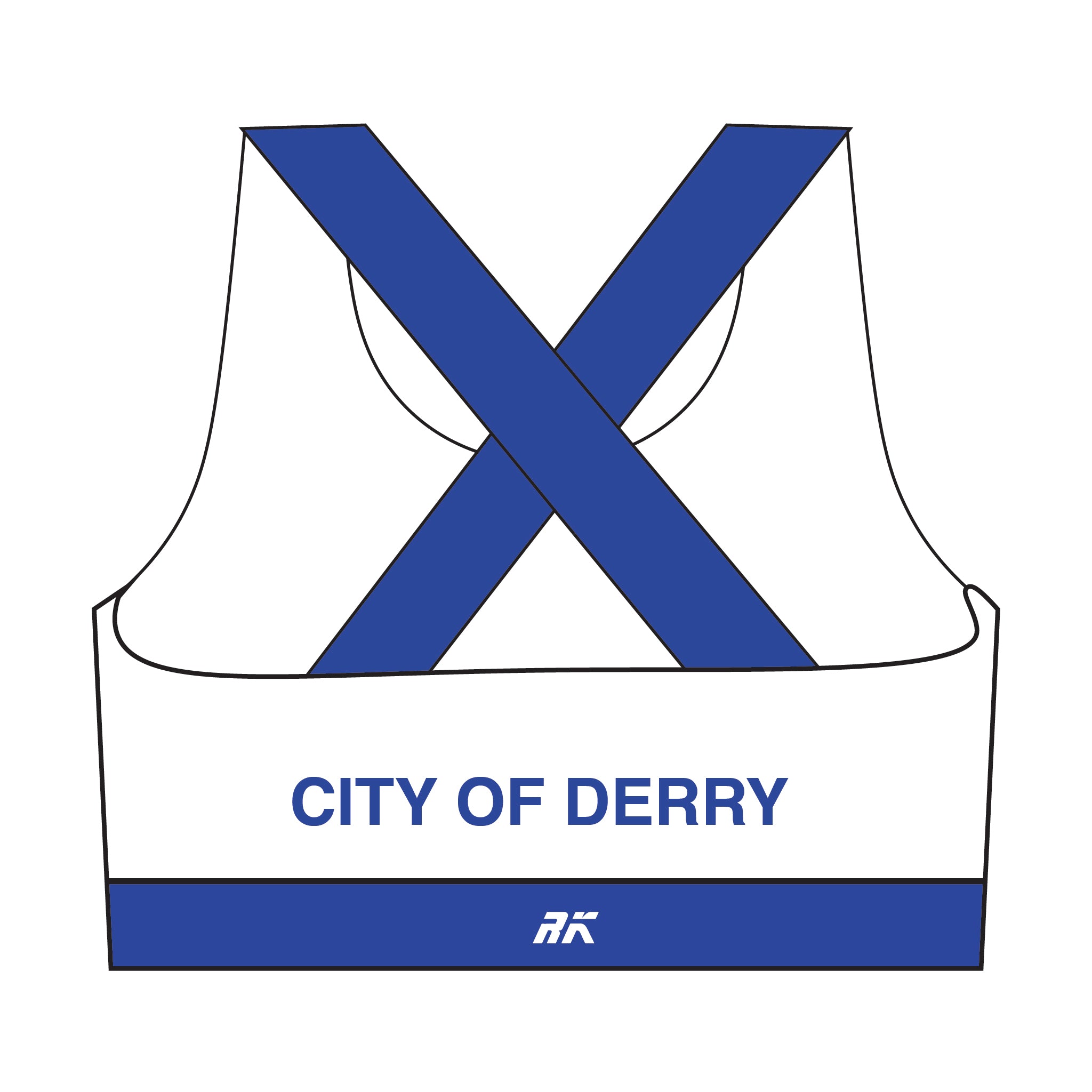 City of Derry Boating Club Sports Bra