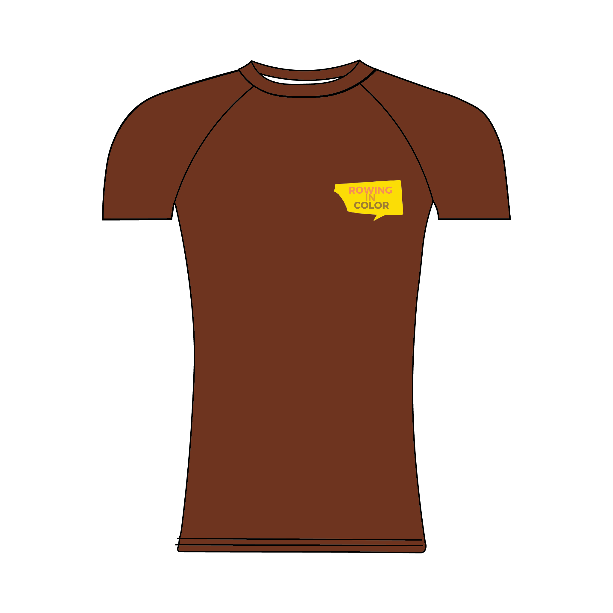 Rowing In Color Short Sleeve Base Layer