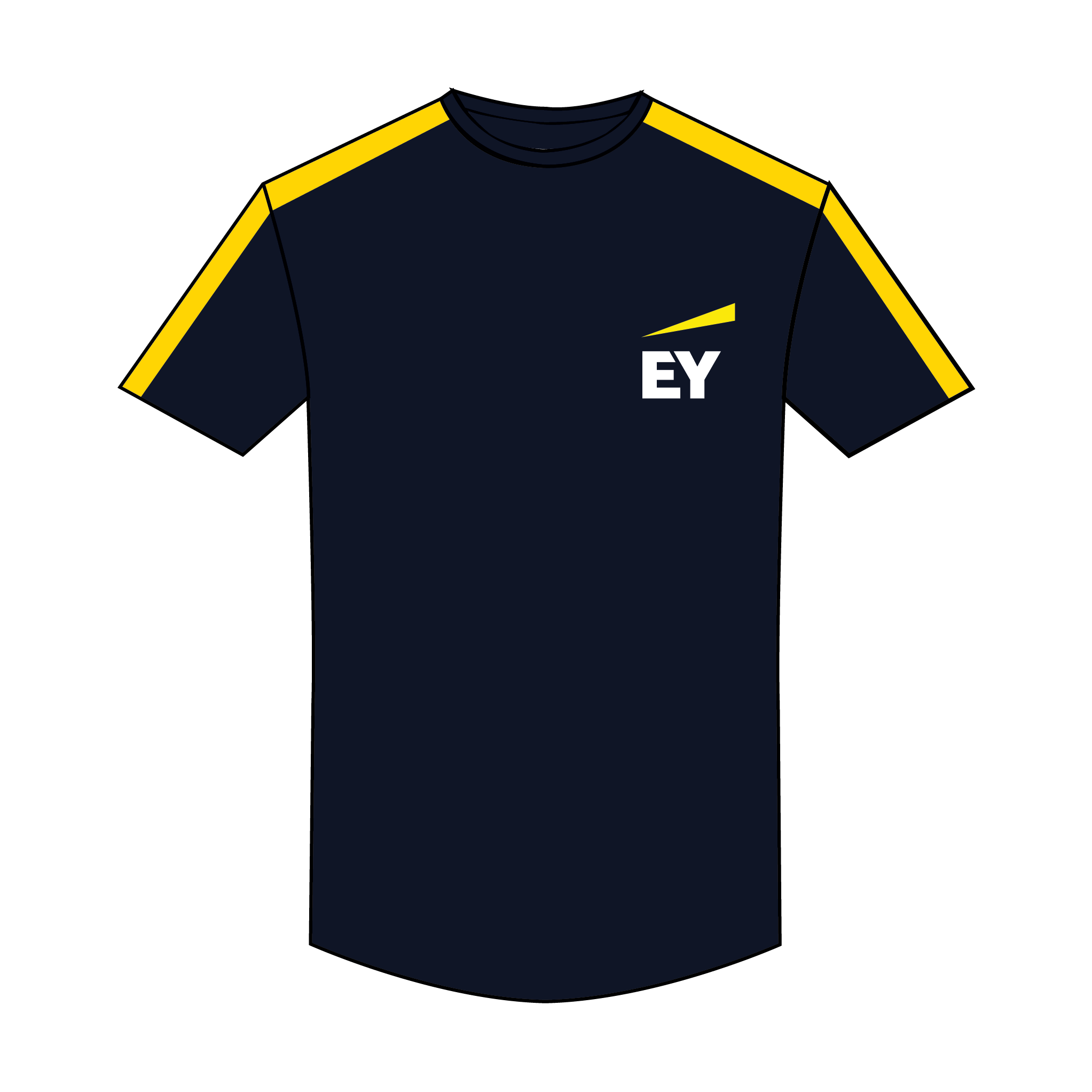 EY Running Club Bespoke Short Sleeve Gym T-Shirt