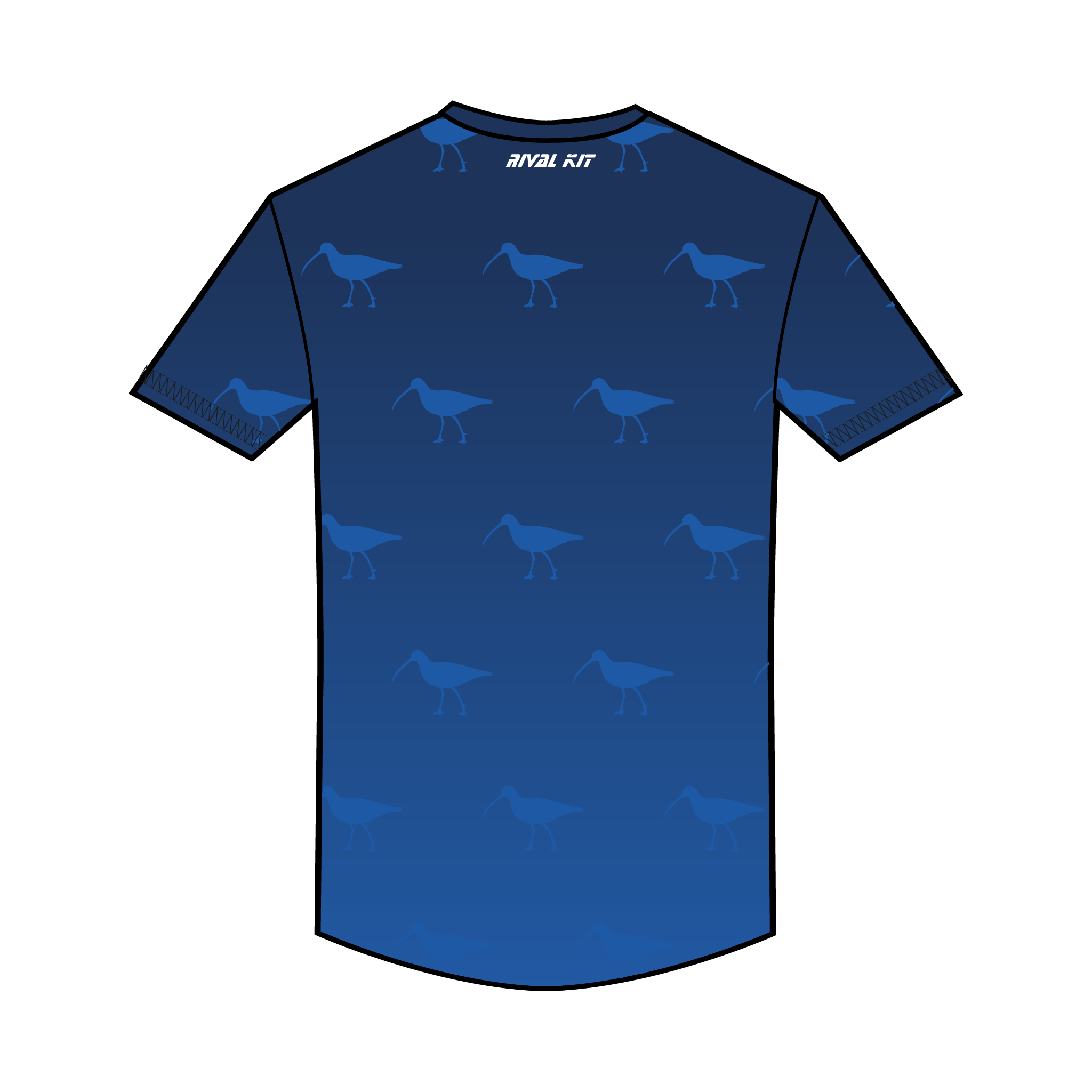 Curlew Rowing Club Bespoke Gym T-Shirt 2