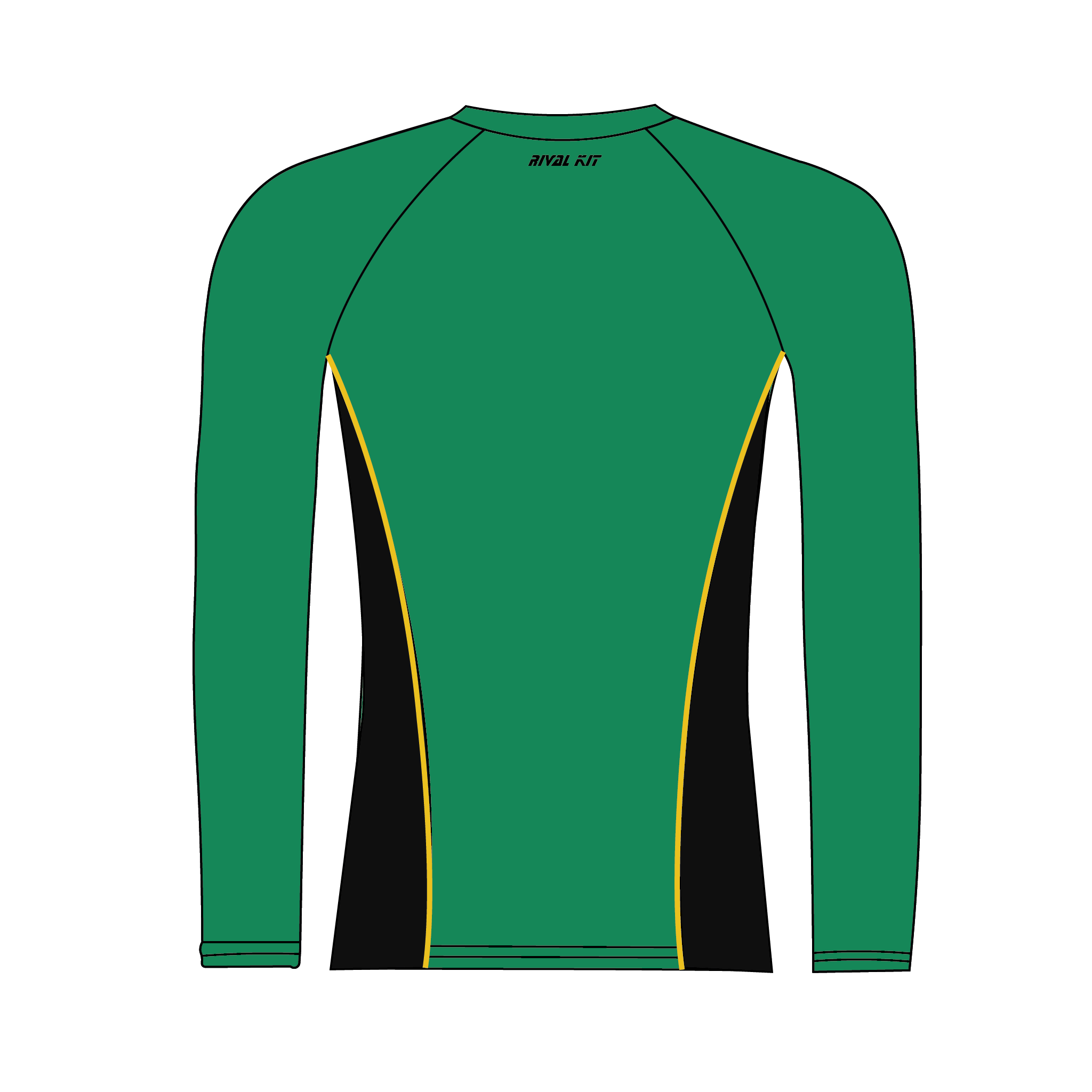 Walbrook RC Green Training Long Sleeve Base Layer