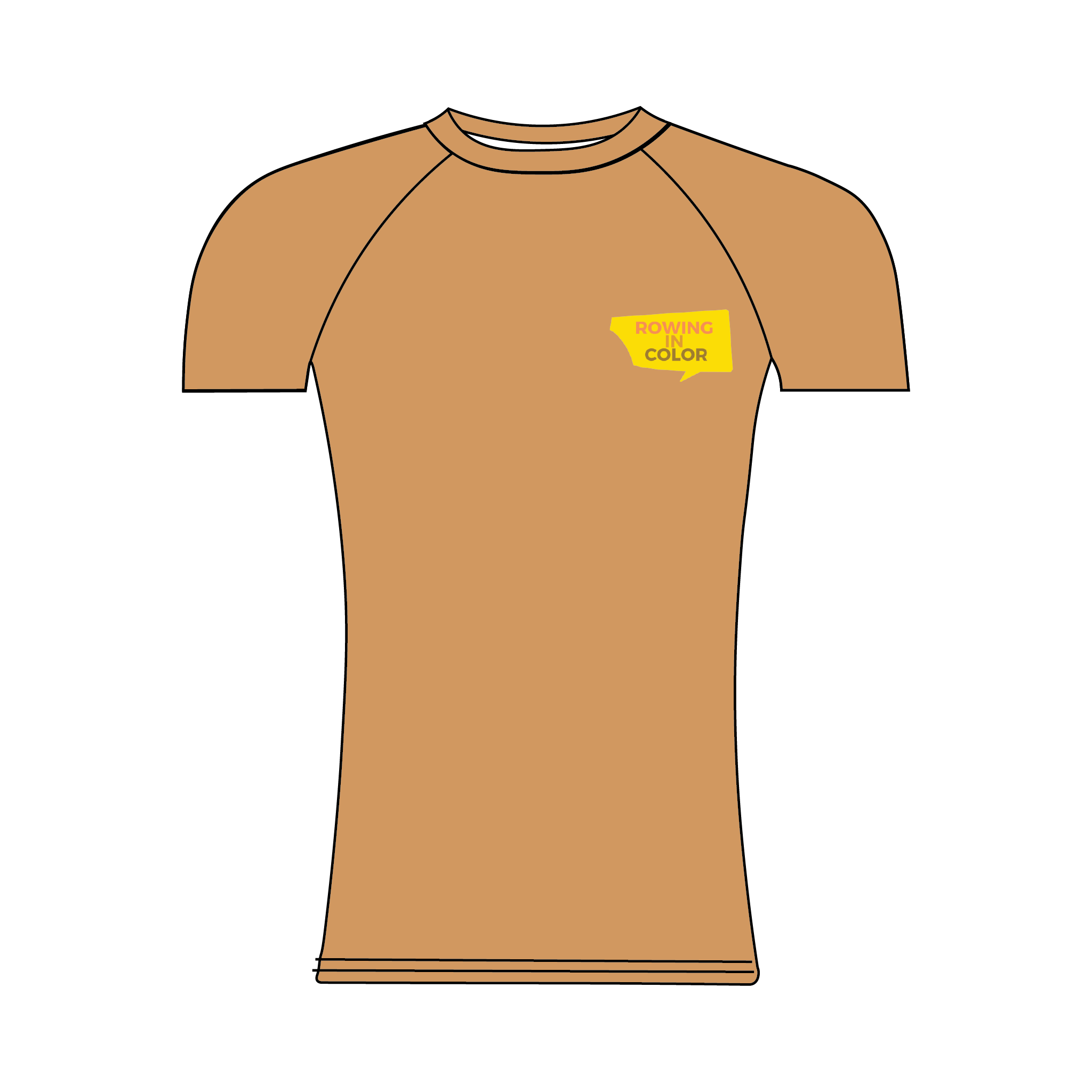 Rowing In Color Short Sleeve Base Layer