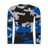 Imperial College Boat Club Long Sleeve Camo Baselayer