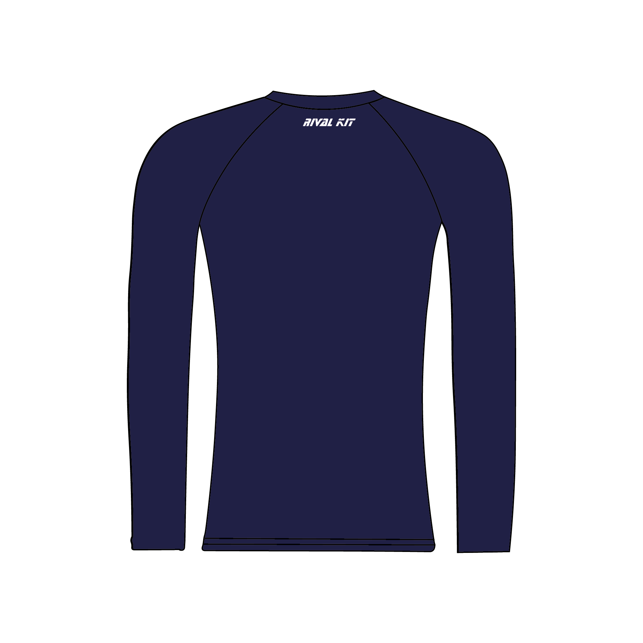 Dartmouth ARC Navy Long Sleeve Base Layer