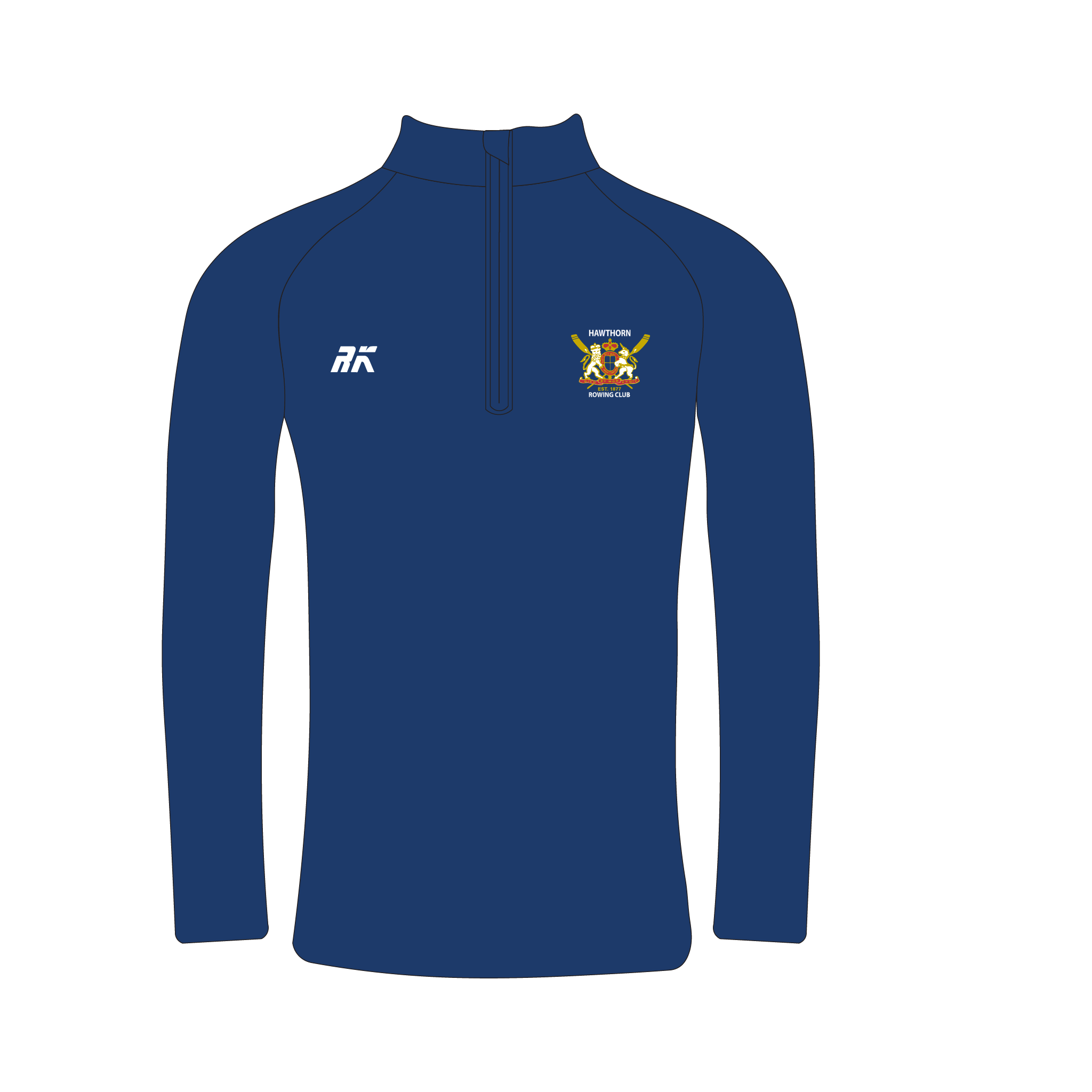 Hawthorn Rowing Club Bespoke Q-Zip