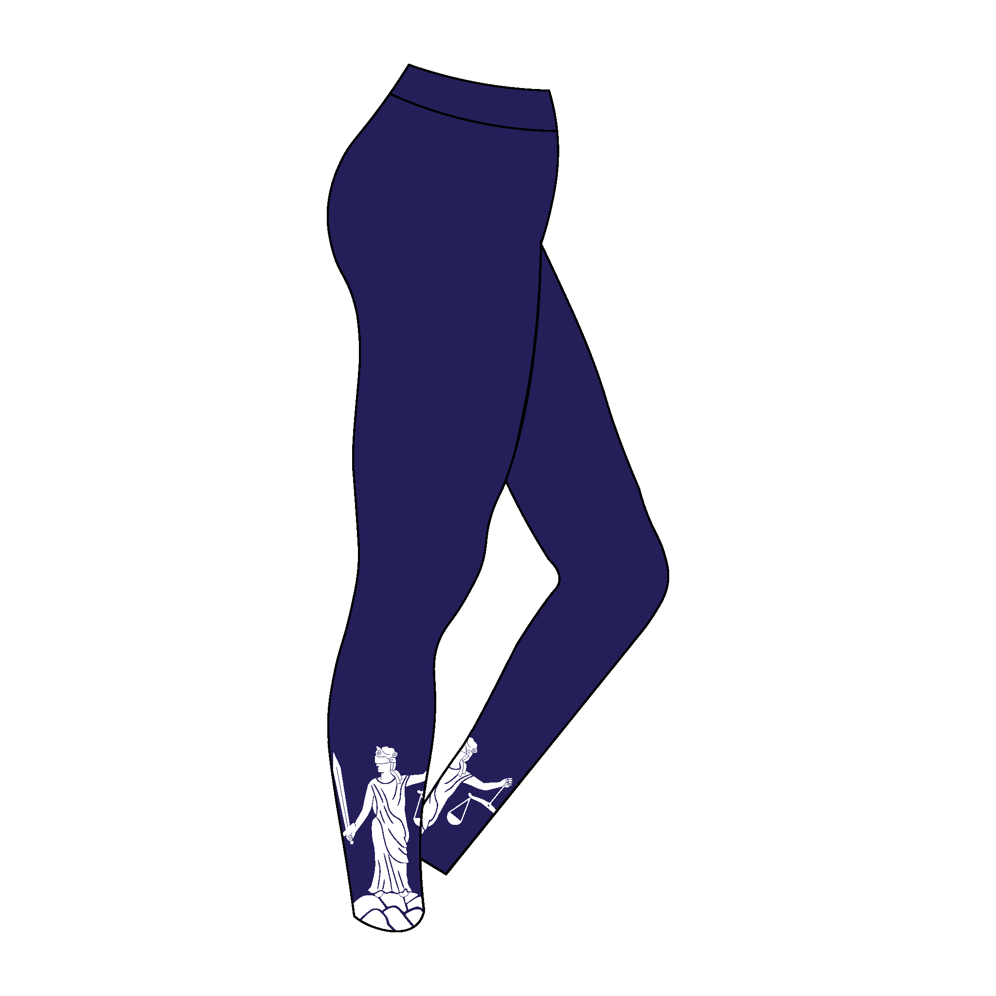 Justitia Roklubb Training Leggings