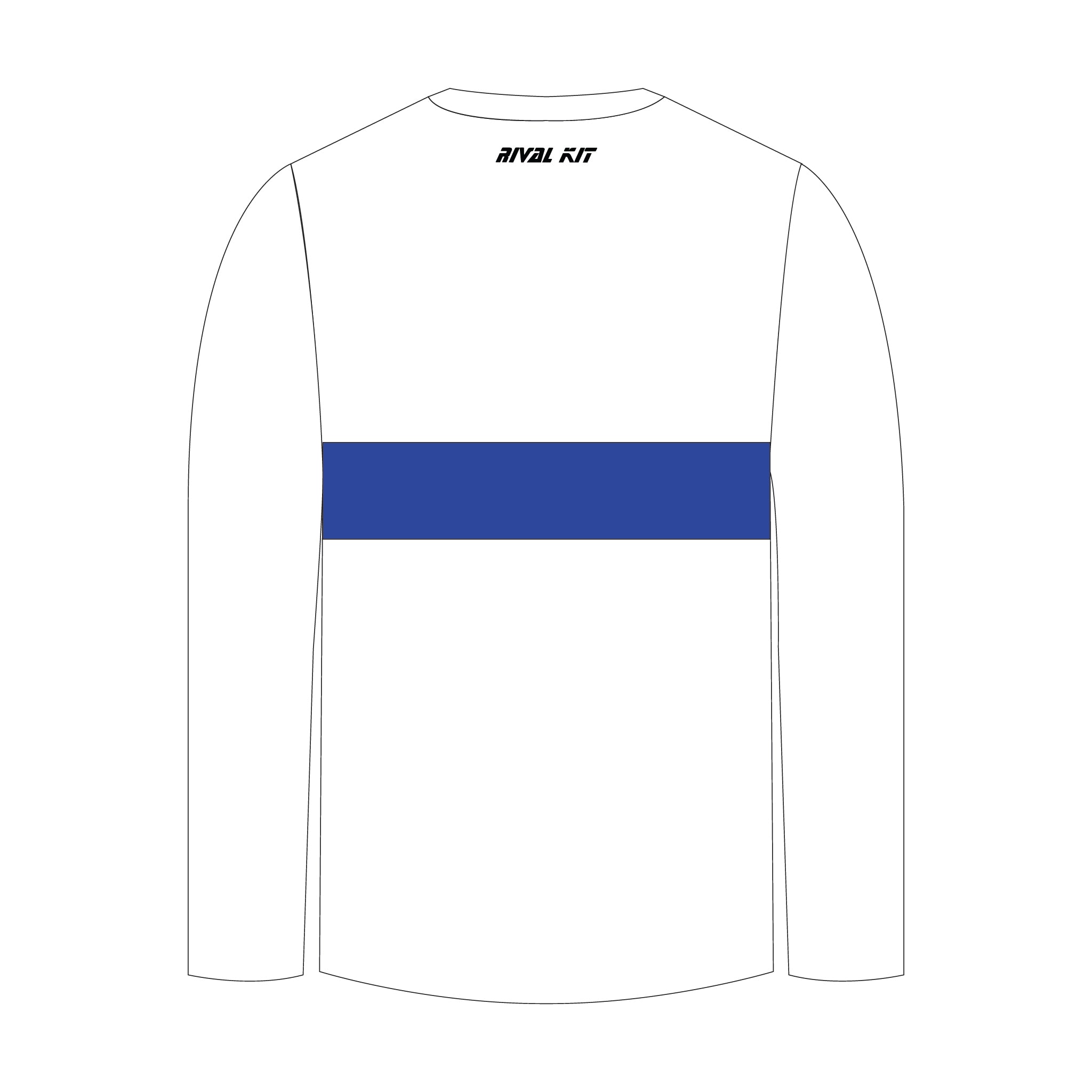 Shoreham Rowing Club Bespoke Long Sleeve Gym T-shirt 3