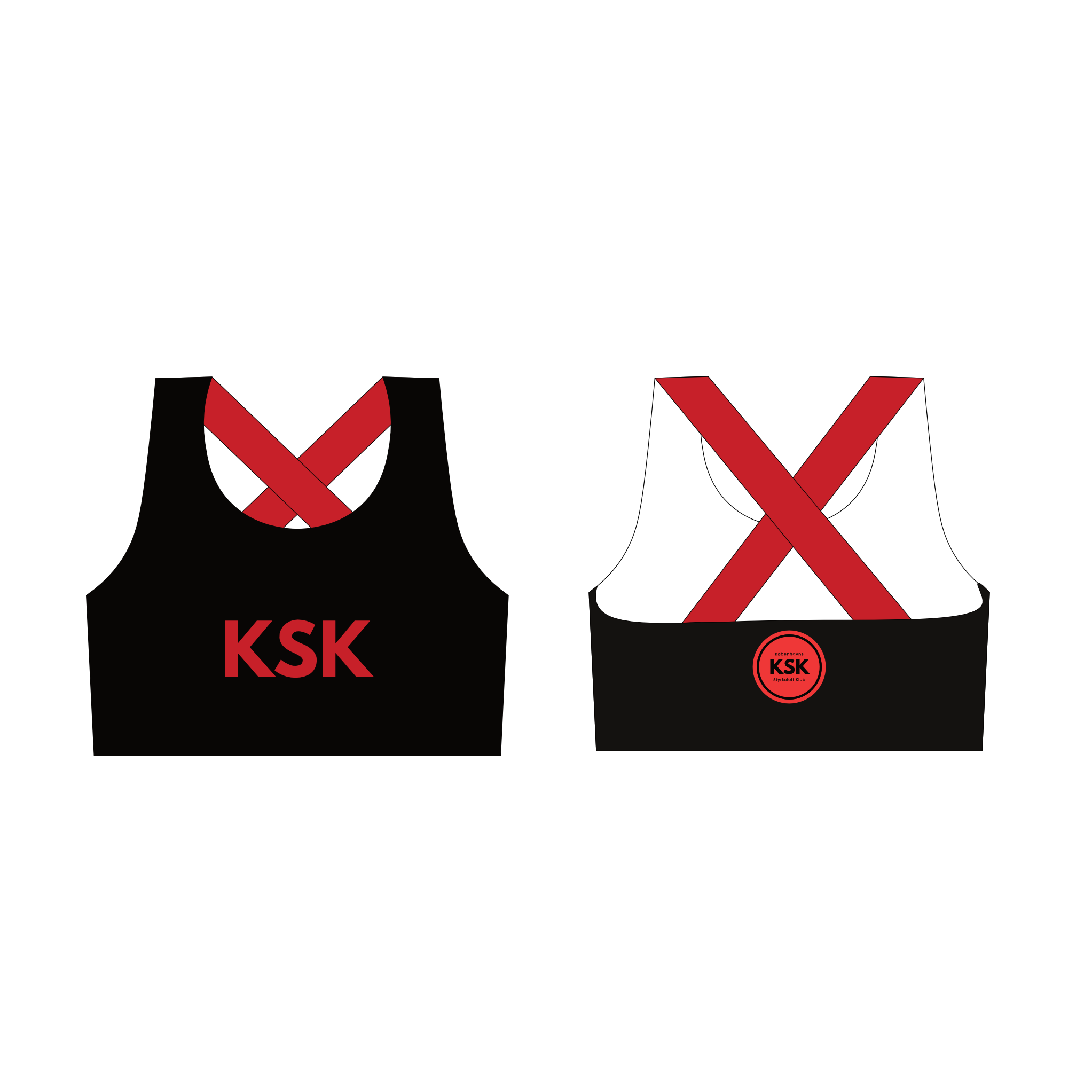 KSK Powerlifting CROSSBACK Bra