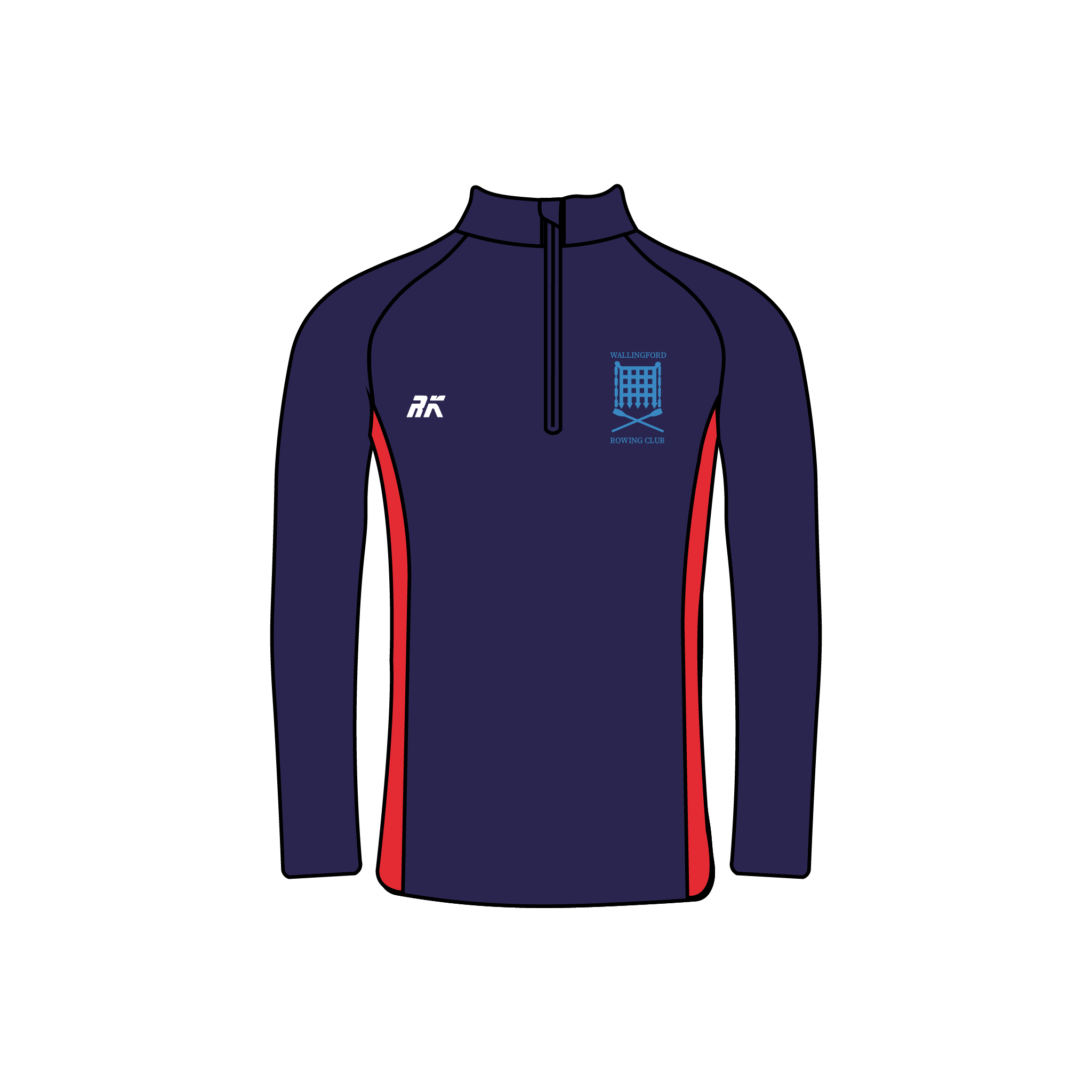 Wallingford Rowing Club Bespoke Q-Zip