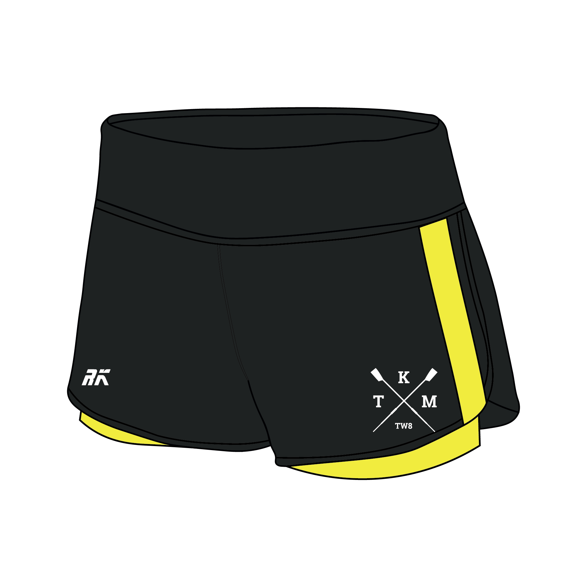 Team Keane Masters Female Gym Shorts