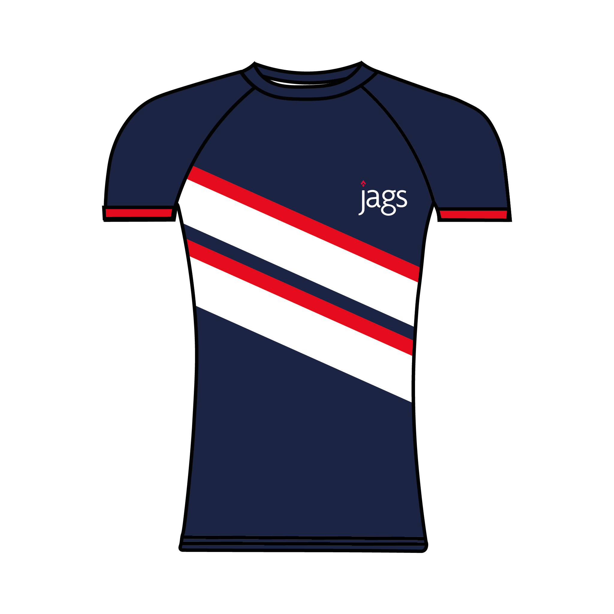 James Allen Girls' School Boat Club Training Short Sleeve Baselayer