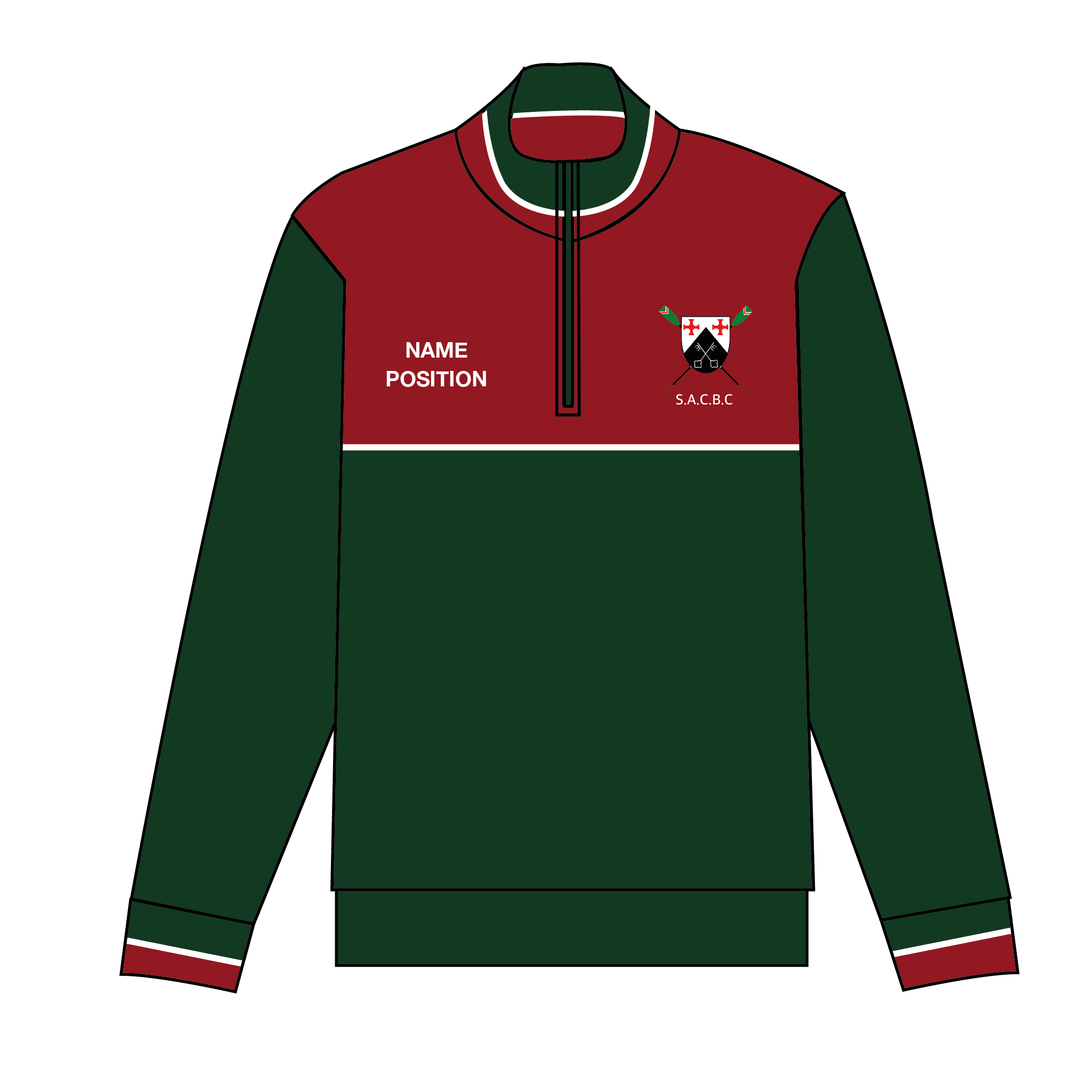 St. Aidan's Boat Club Executive Q-Zip