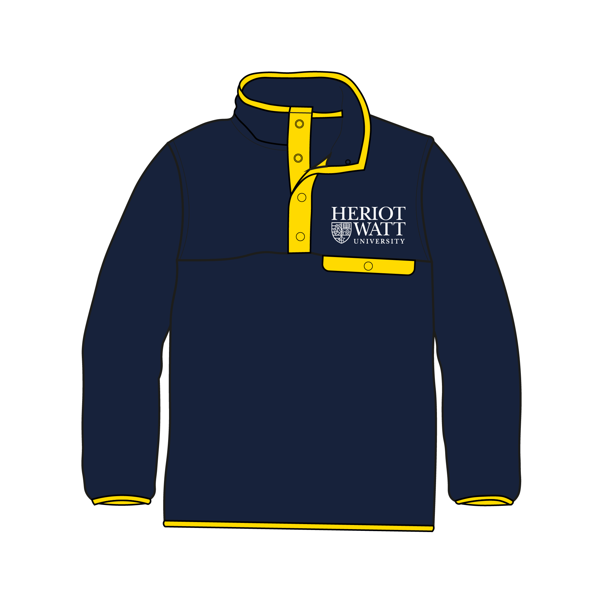 Heriot Watt University BC Pocket Fleece 2