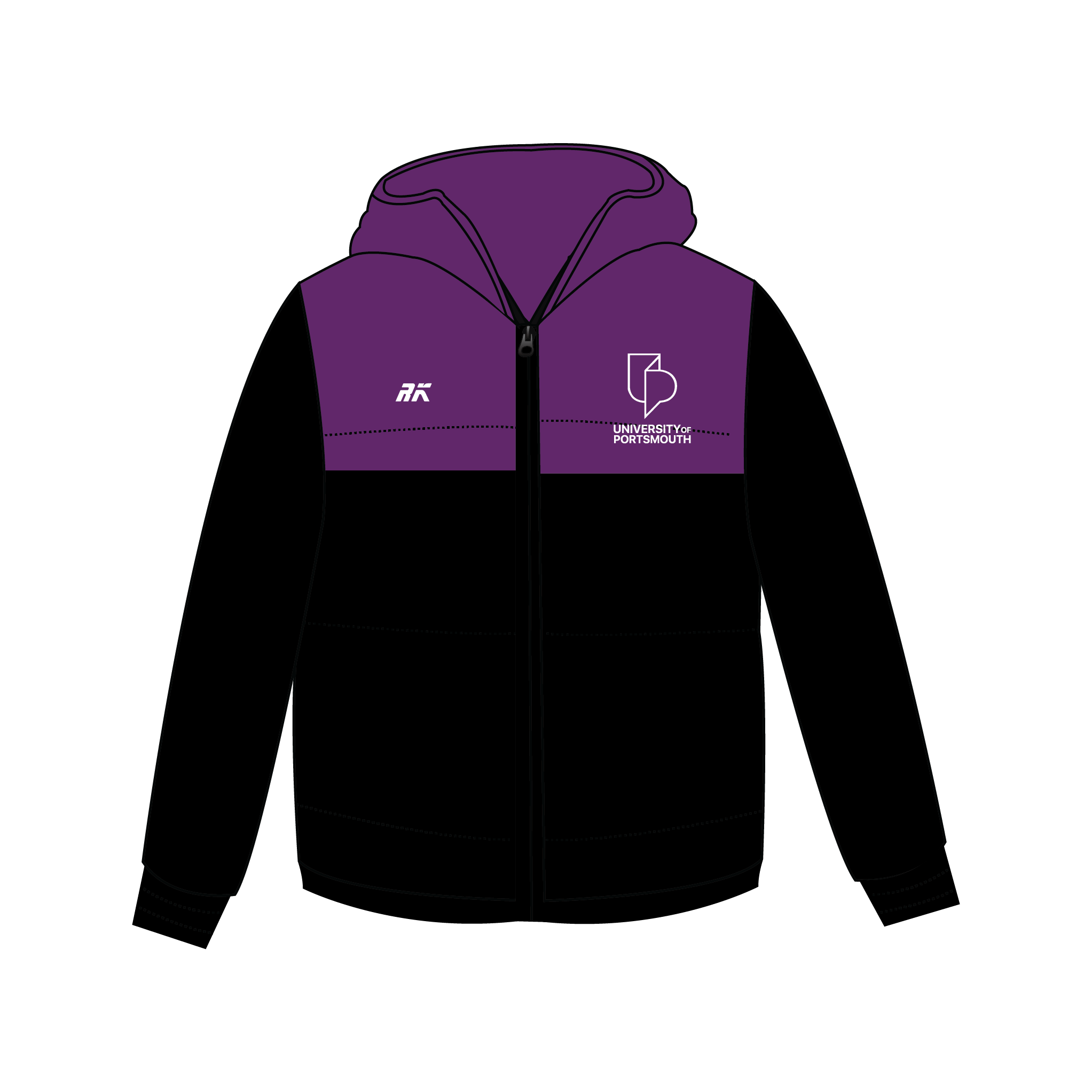 University of Portsmouth Rowing Puffa Jacket