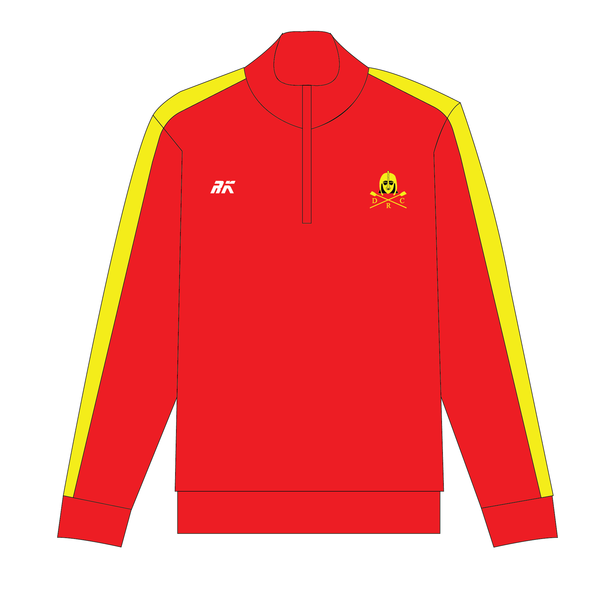 Deben Rowing Club RED Q-Zip