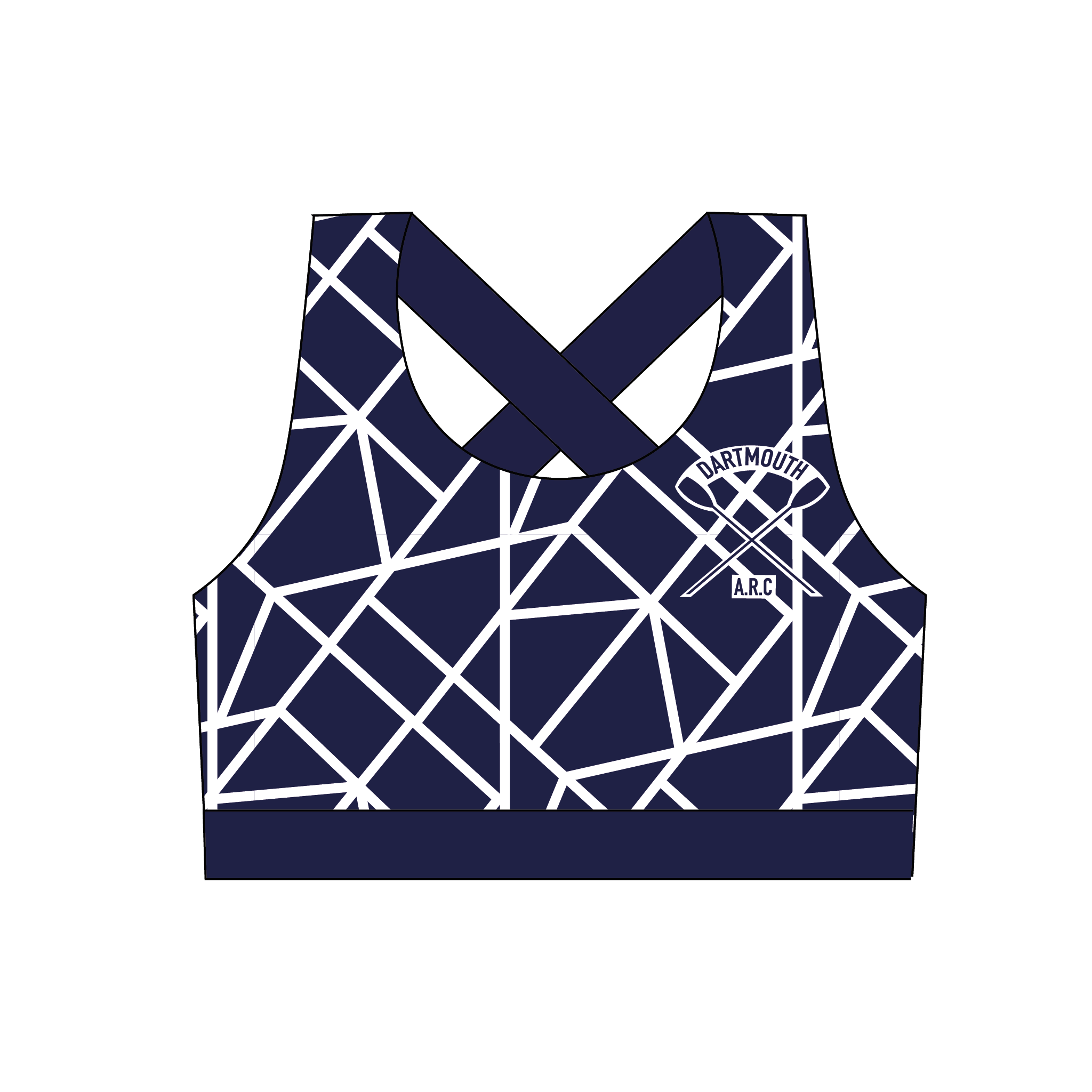 Dartmouth ARC Patterned Sports Bra