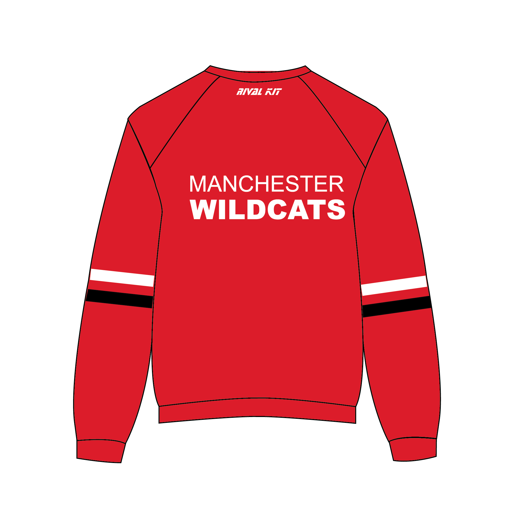 Manchester Wildcats Red Sweatshirt